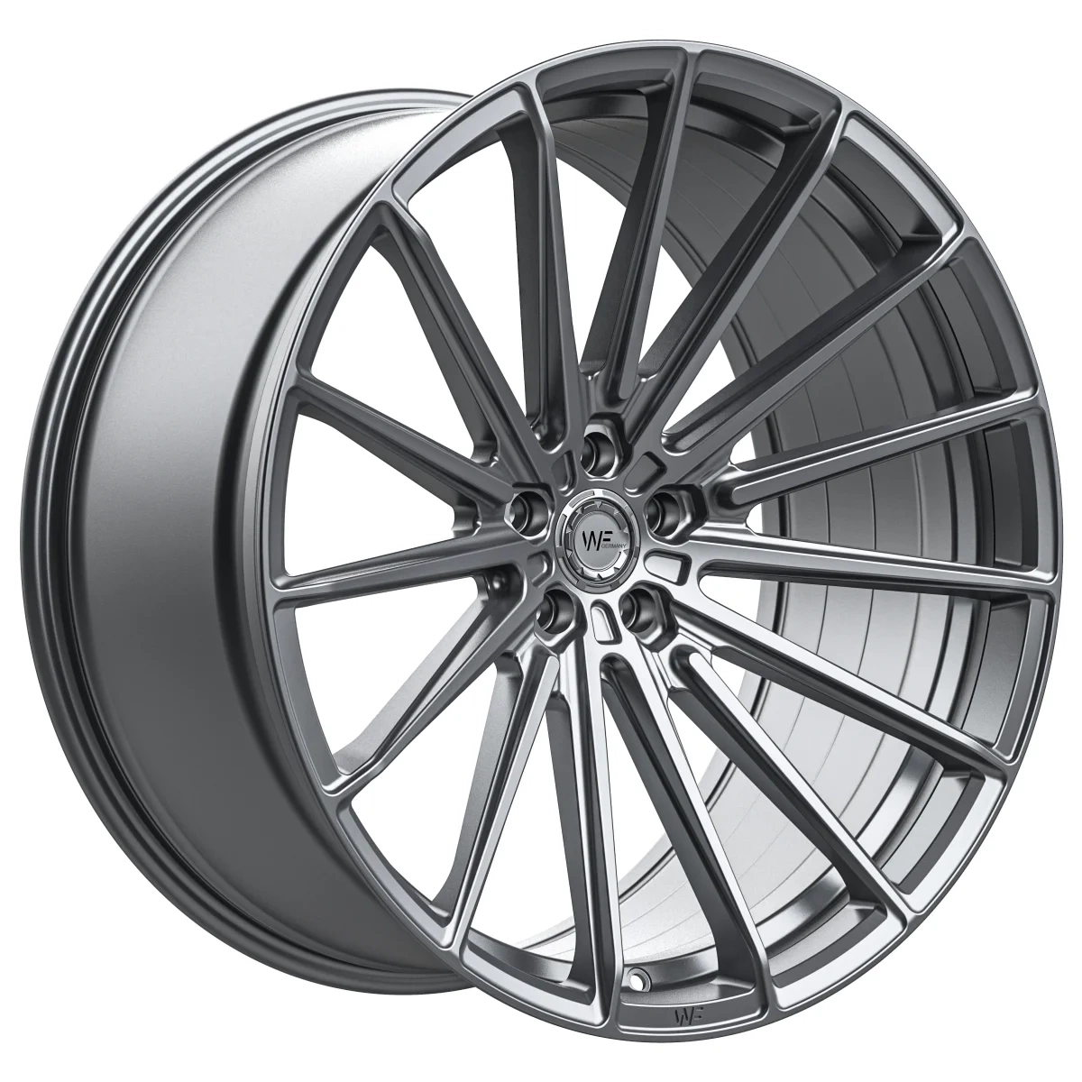 Легкосплавний диск 22" Wheelforce X.RSM-FF 22x11,5 ET30 5x112 Gloss Steel - фото My Tuning Lab