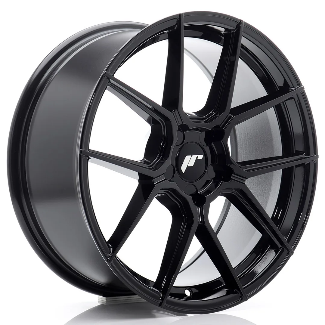 Легкосплавний диск 18" Japan Racing JR30 18x8,5 ET41 5x120 глянцевий чорний - фото My Tuning Lab