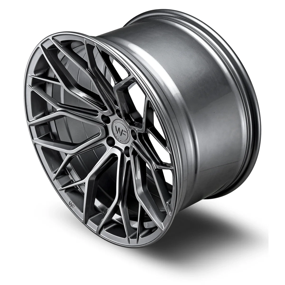 Легкосплавний диск 20" Wheelforce HE1-FF 20x11 ET32 5x120 Gloss Steel - фото My Tuning Lab