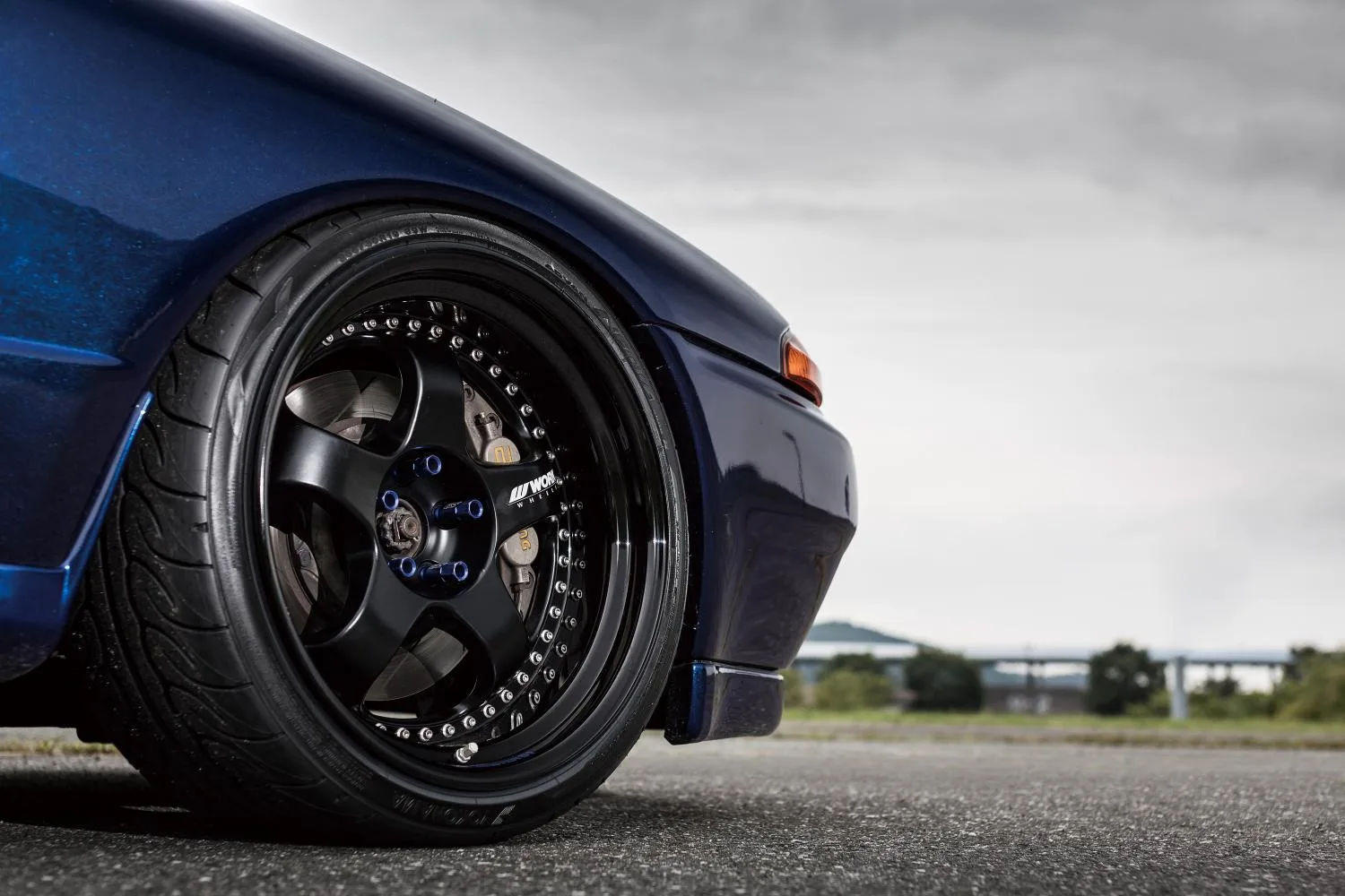 Легкосплавний диск 20" Work Wheels Meister S1-3P 20x9,5 BLANK Titanium бронза (HPG) - фото My Tuning Lab