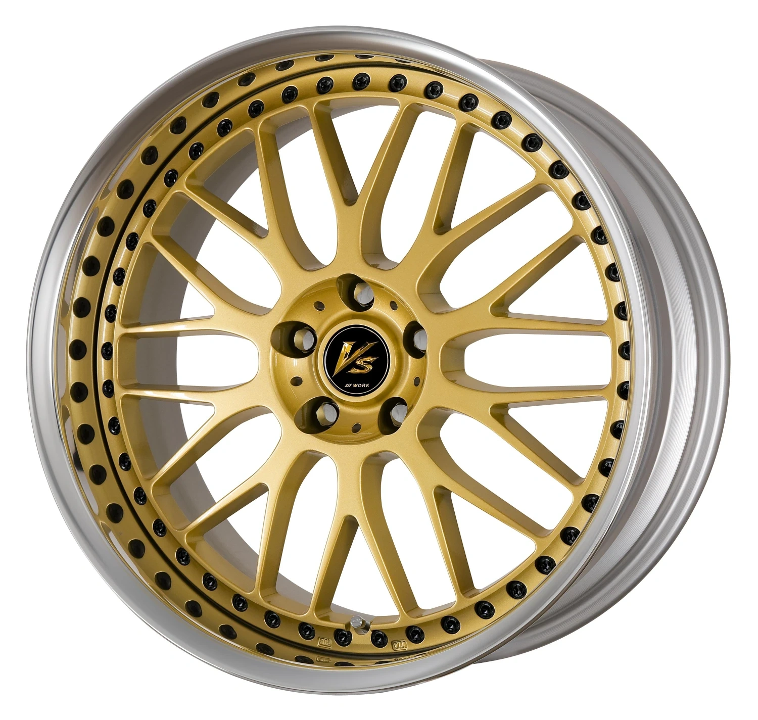 Легкосплавний диск 18" Work Wheels VS XX 18x11,5 BLANK золотий (GLD) - фото My Tuning Lab