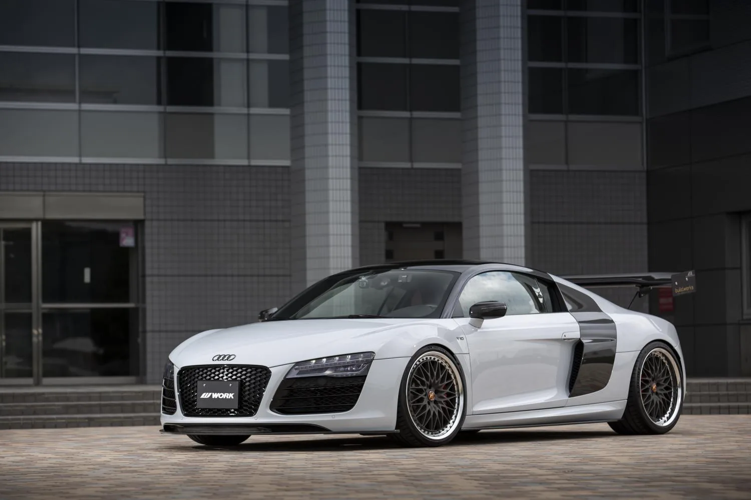 Легкосплавний диск 20" Work Wheels VS XV Step Rim 20x10,5 BLANK Brilliant срібний чорний (BSB) - фото My Tuning Lab