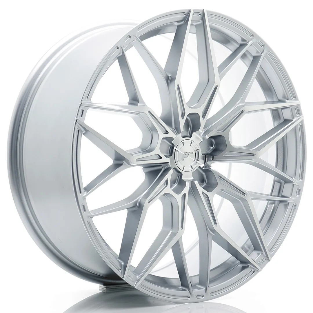 Легкосплавний диск 20" Japan Racing JR46 20x8,5 ET35 5x120 срібний з фрезеруванням - фото My Tuning Lab