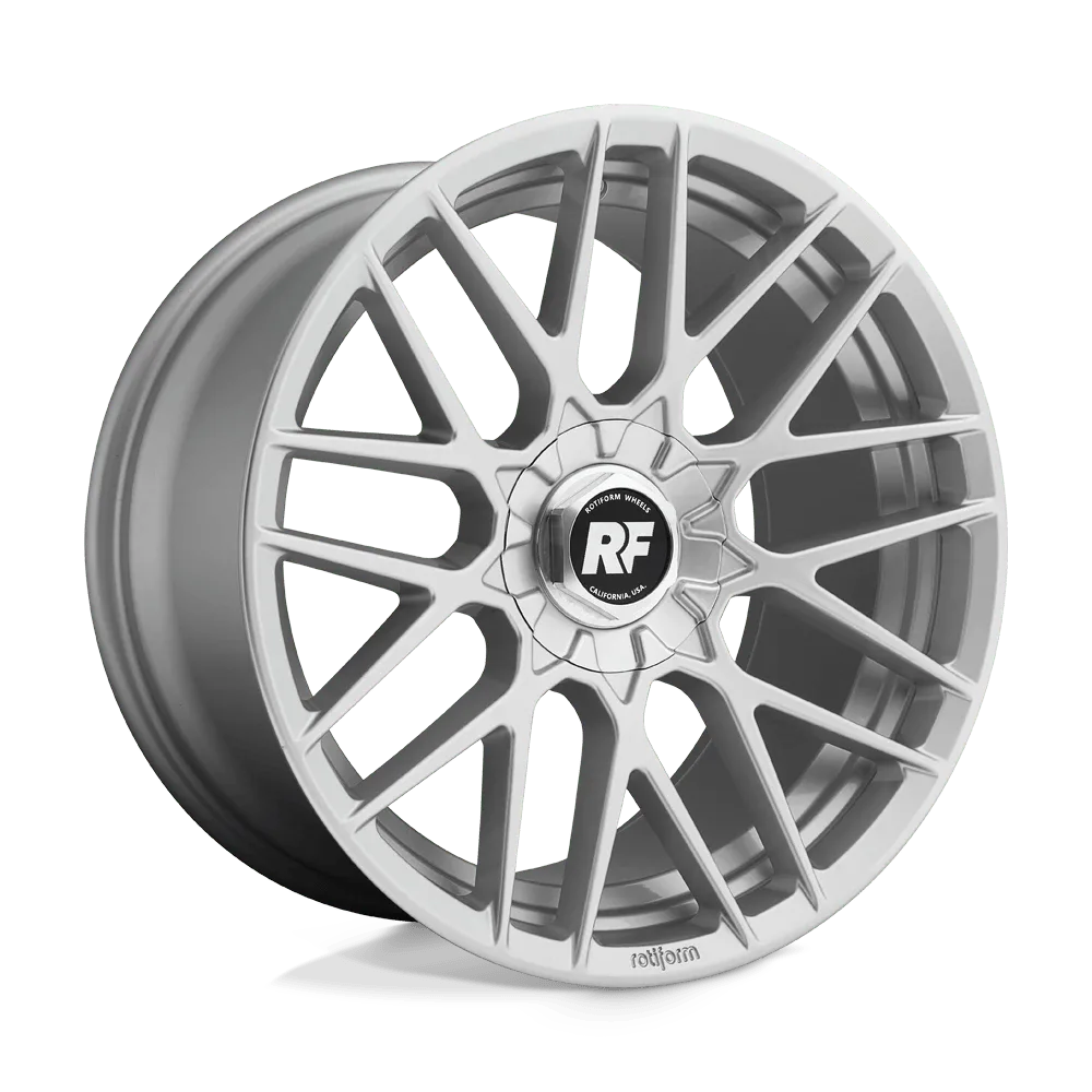 Легкосплавний диск 20" Rotiform R140 RSE 20x8,5 ET45 5x112 глянцевий срібний - фото My Tuning Lab