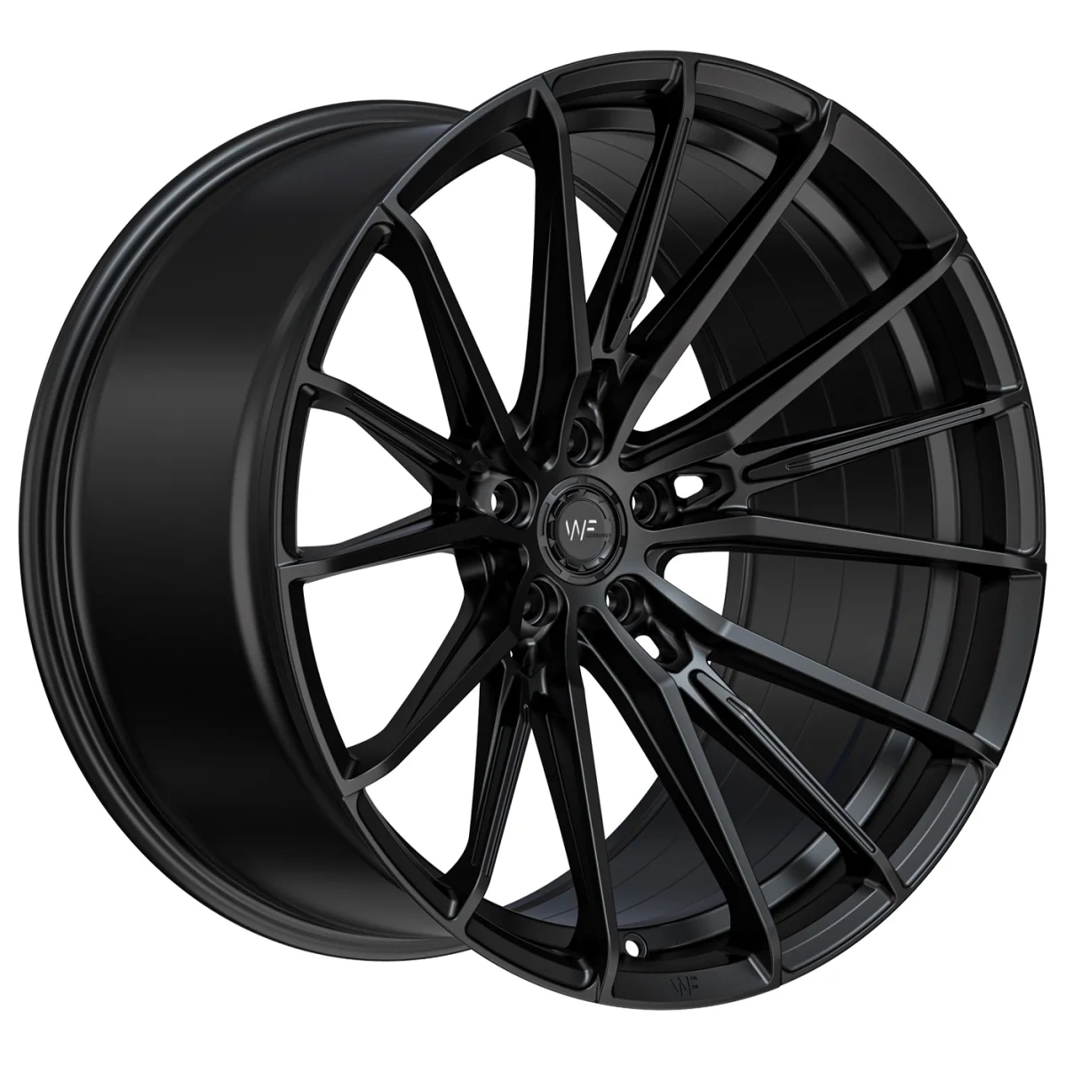 Легкосплавний диск 20" Wheelforce CF.4-FFR 20x9,5 ET16 5x120 глибокий чорний - фото My Tuning Lab