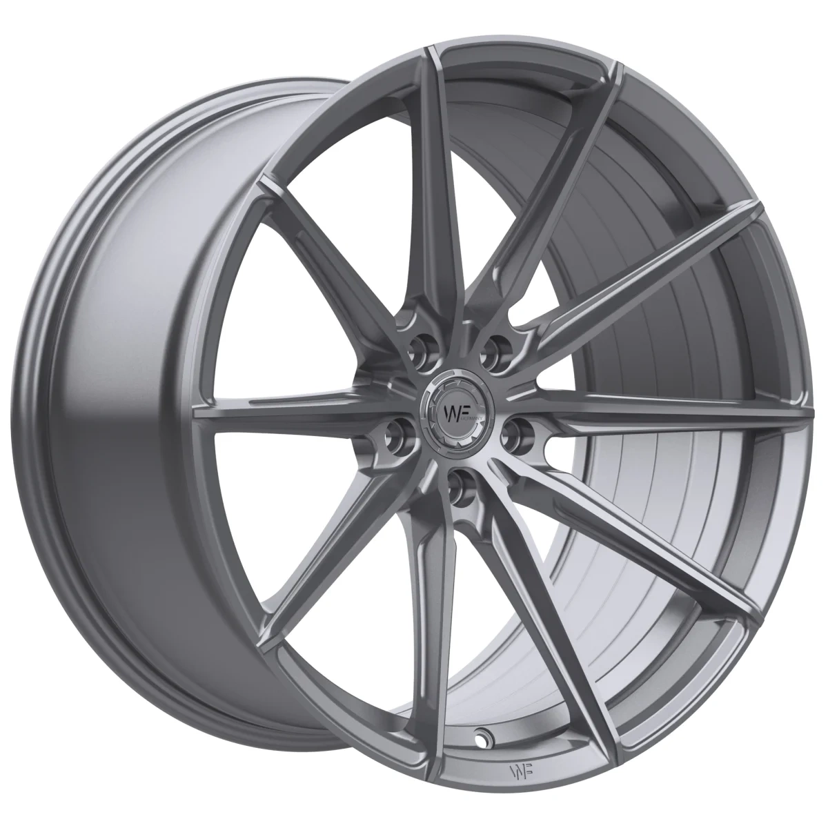 Легкосплавний диск 22" Wheelforce CF.3-FFR 22x11 ET10 5x120 Gloss Steel - фото My Tuning Lab