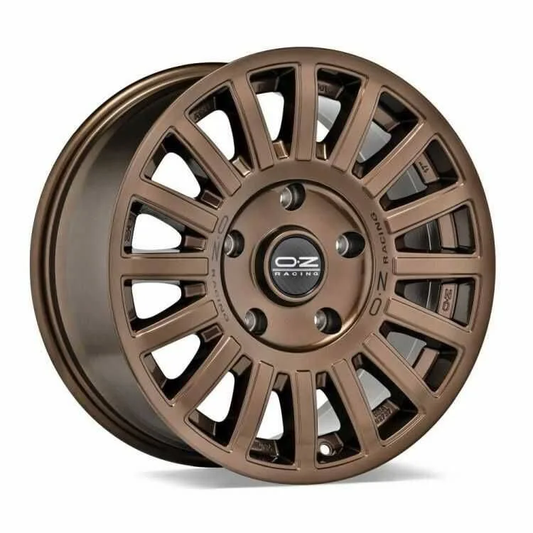 Легкосплавний диск 17" OZ Rally Raid 17x8 ET35 5x130 глянцева бронза - фото My Tuning Lab