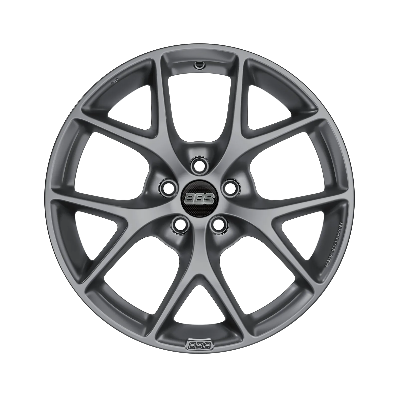 Легкосплавний диск 17" BBS SR 17x7,5 ET40 5x115 Himalaya Grey сатиновий - фото My Tuning Lab