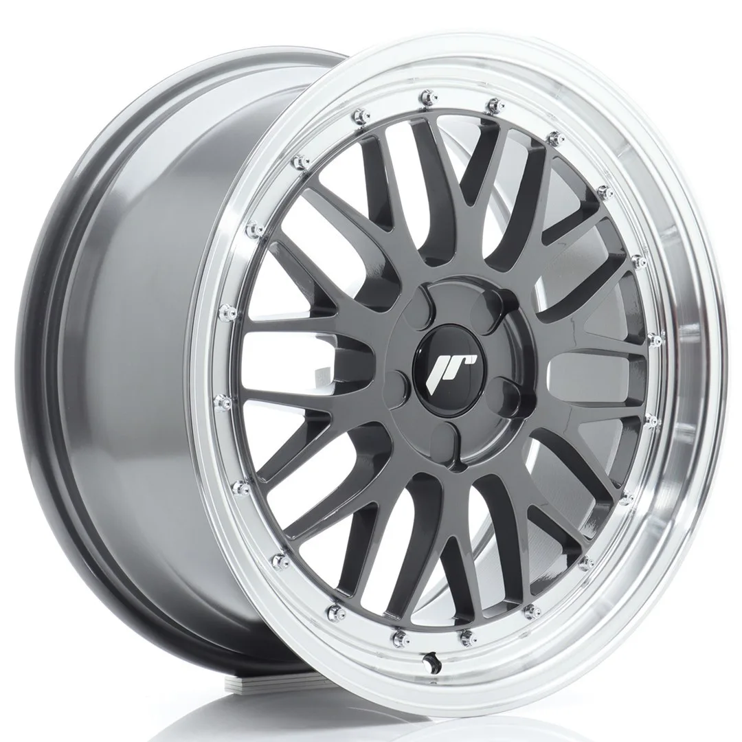 Легкосплавний диск 18" Japan Racing JR23 18x8,5 ET45 5x108 насичений сірий - фото My Tuning Lab