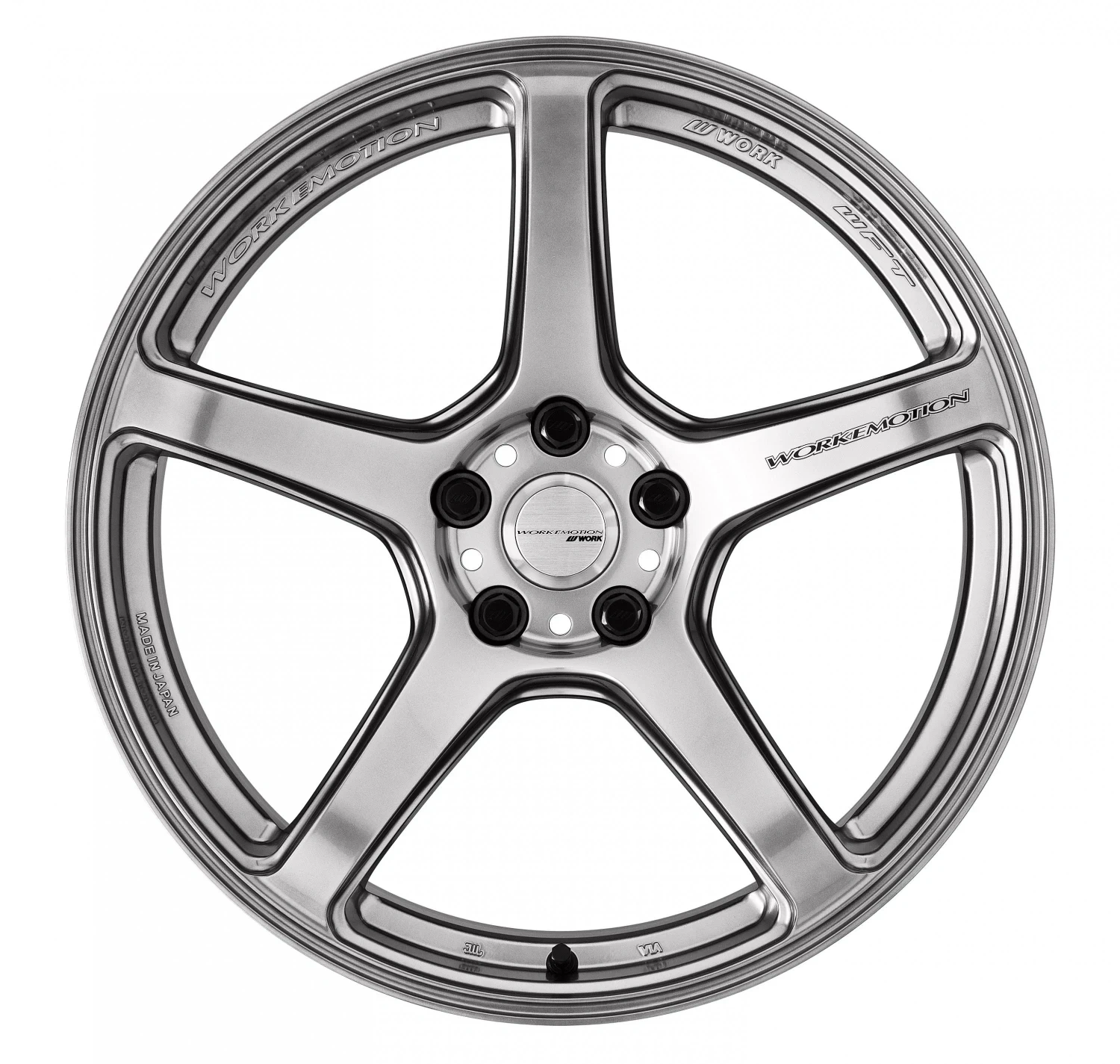 Легкосплавний диск 18" Work Wheels Work Emotion T5R 18x9,5 BLANK Glow срібний (GSL) - фото My Tuning Lab
