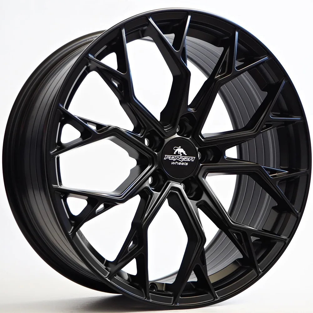 Легкосплавний диск 18" Forzza Titan 18x8 ET33 5x110 сатиновий чорний - фото My Tuning Lab