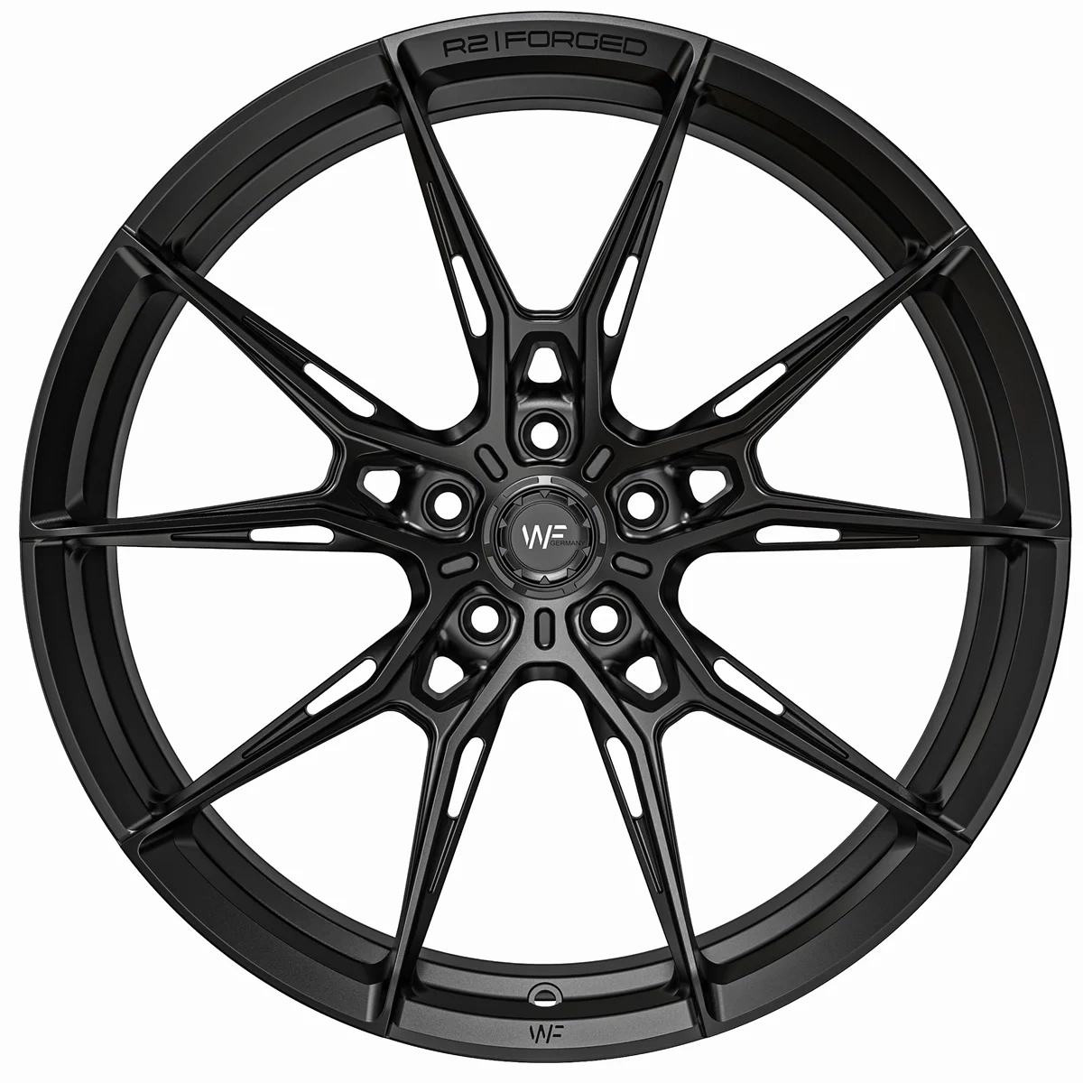Легкосплавний диск 20" Wheelforce RACE.TWO 20x10,5 ET12 5x112 глибокий чорний - фото My Tuning Lab
