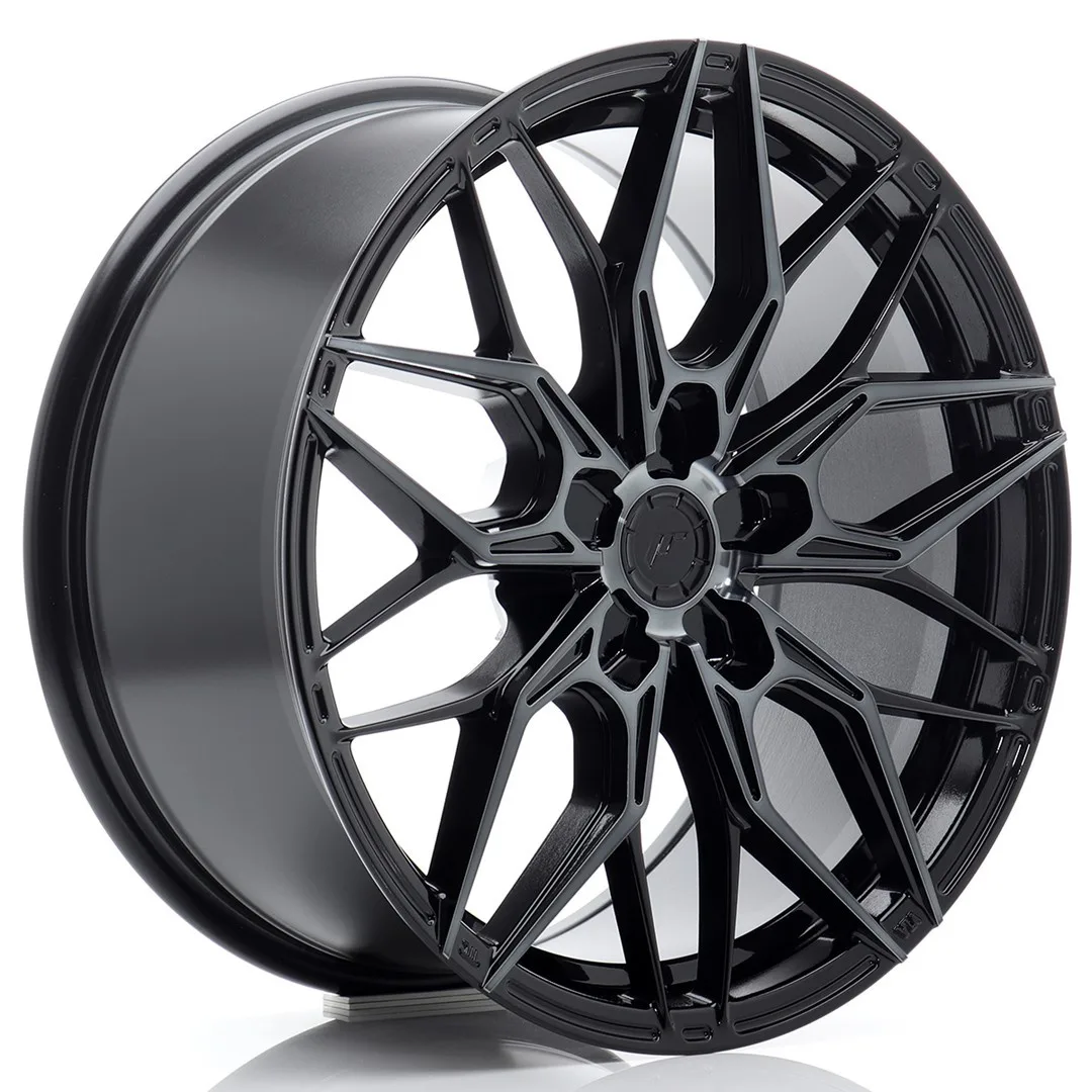 Легкосплавний диск 18" Japan Racing JR46 18x8 ET41 5x112 чорний Machined - фото My Tuning Lab