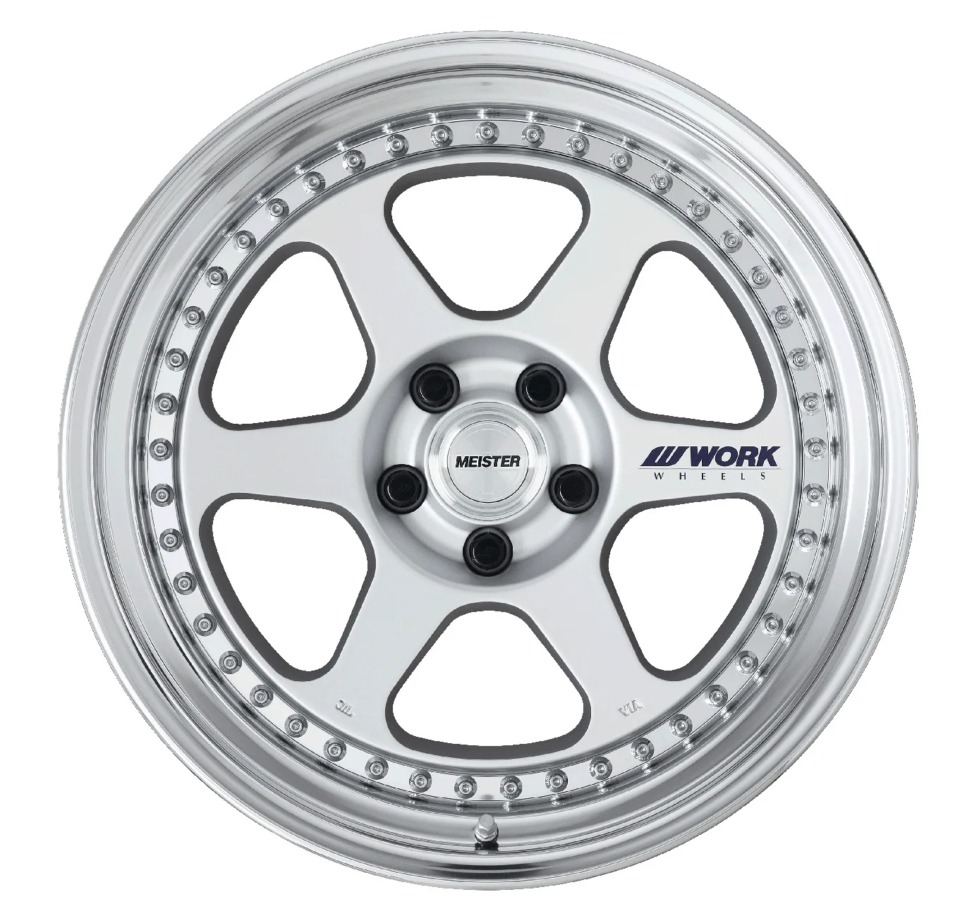 Легкосплавний диск 19" Work Wheels Meister L1-3P 19x14,5 BLANK Matted срібний (MSL) - фото My Tuning Lab