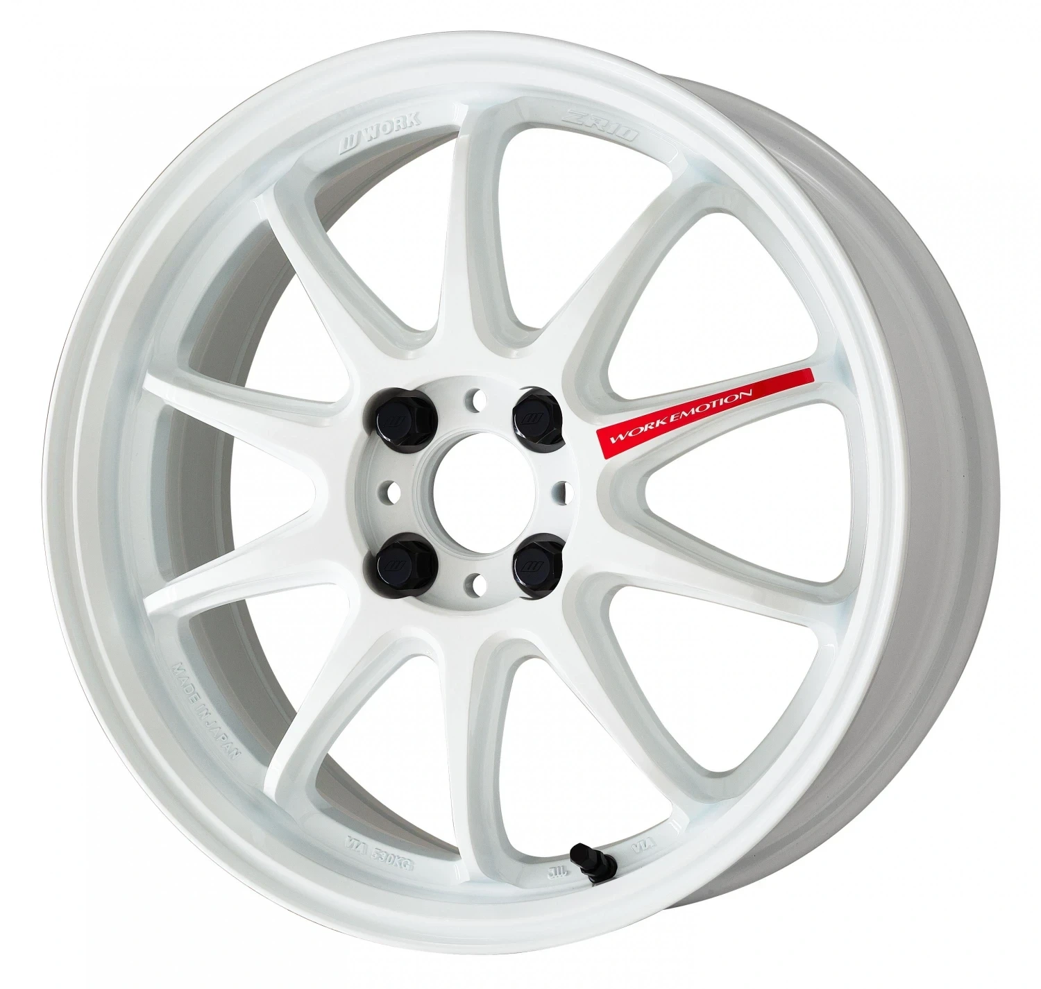 Легкосплавний диск 15" Work Wheels Work Emotion ZR10 15x5 BLANK Azure білий (AZW) - фото My Tuning Lab