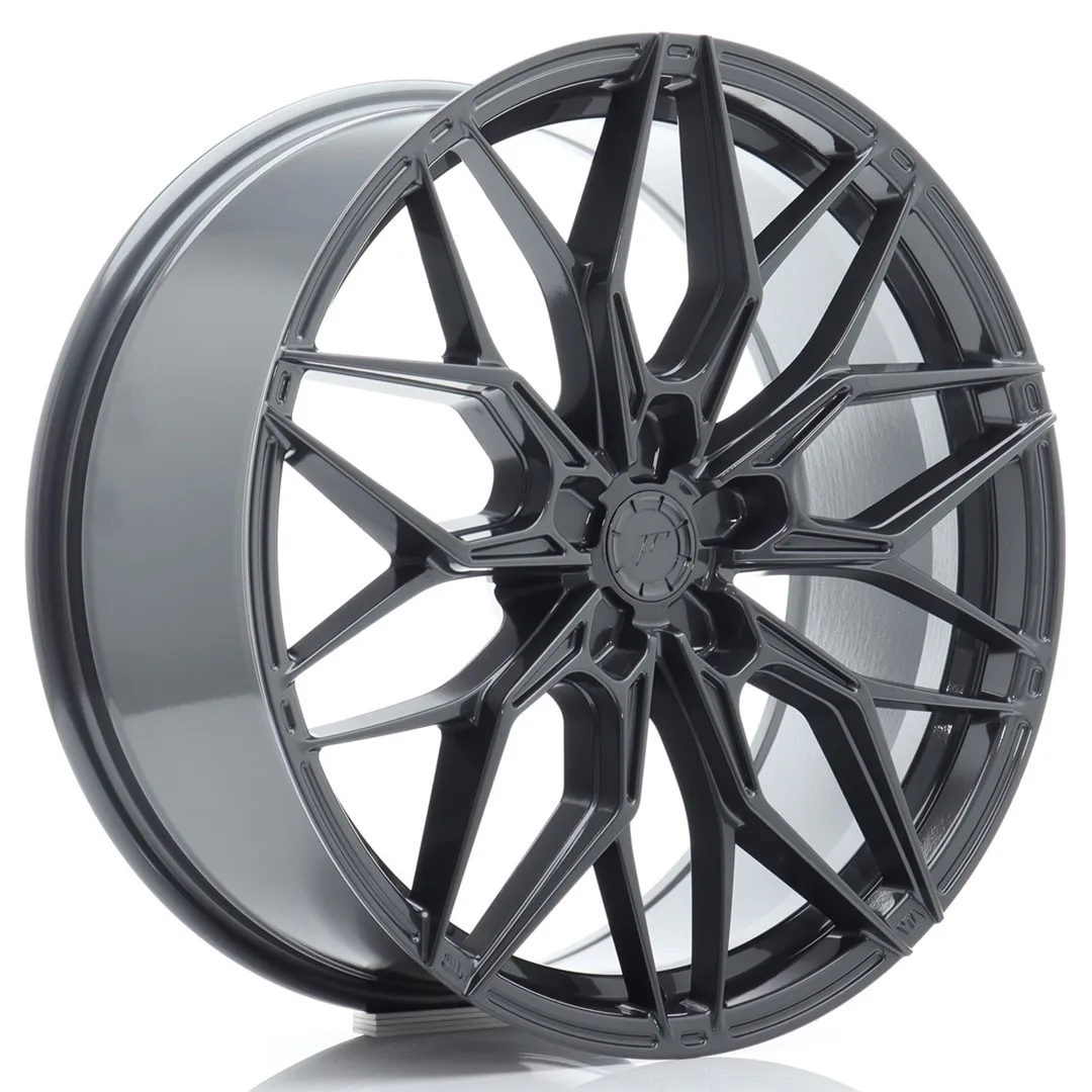 Легкосплавний диск 20" Japan Racing JR46 20x8,5 ET35 5x120 насичений сірий - фото My Tuning Lab