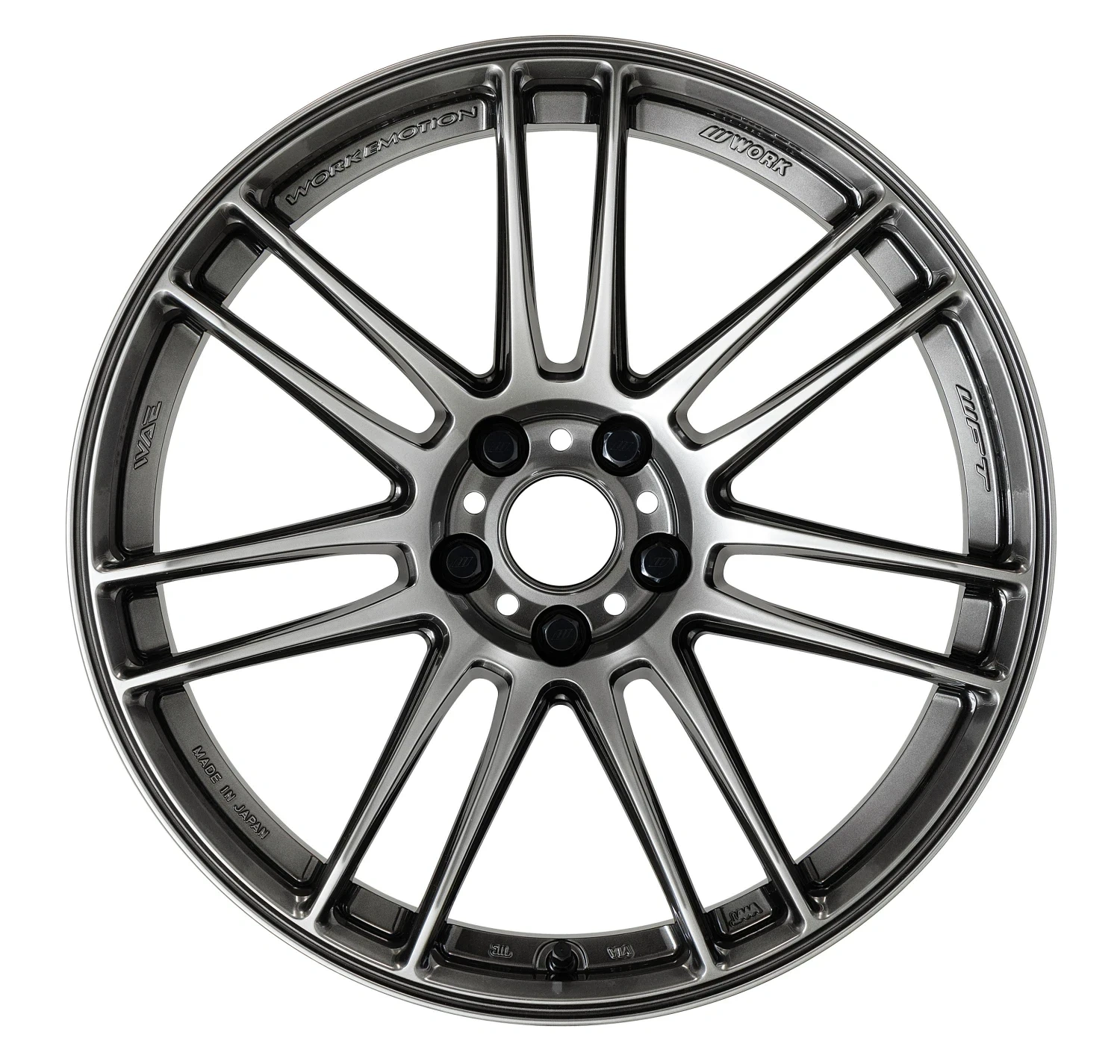 Легкосплавний диск 17" Work Wheels Work Emotion ZR7 17x7 BLANK Glow графіт (GGM) - фото My Tuning Lab