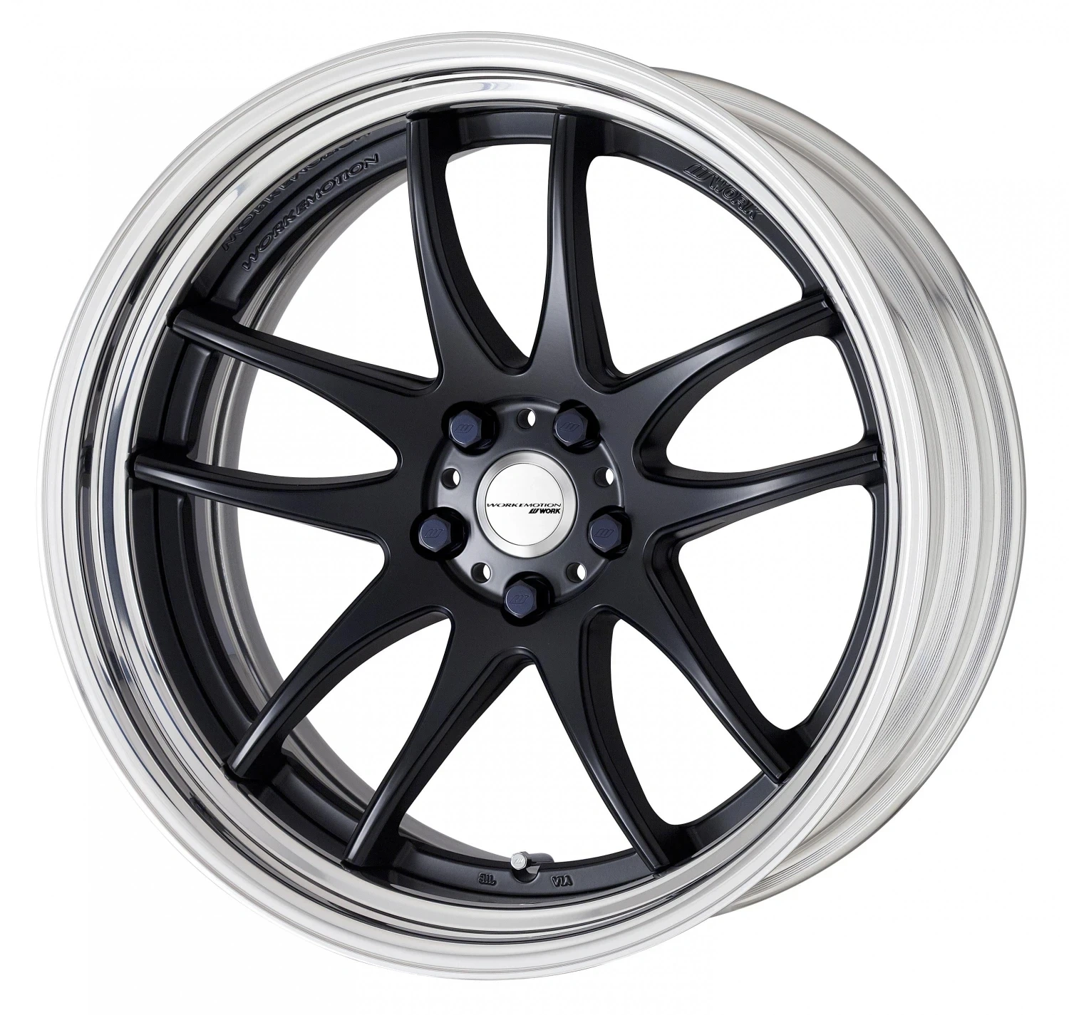 Легкосплавний диск 19" Work Wheels Work Emotion CR-2P Step Rim 19x11,5 BLANK матовий чорний (MBL) - фото My Tuning Lab