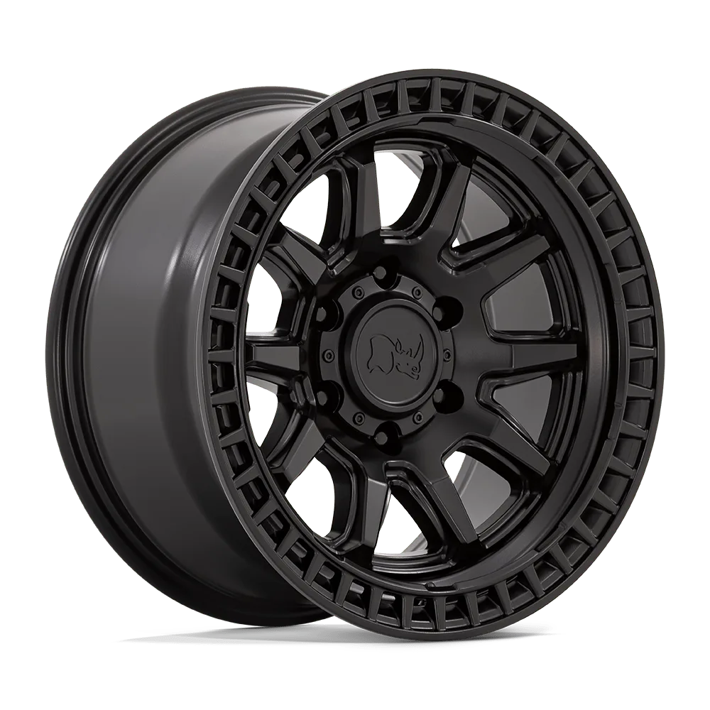 Легкосплавний диск 17" Black Rhino Calico 17x8,5 ET34 5x120 матовий чорний - фото My Tuning Lab