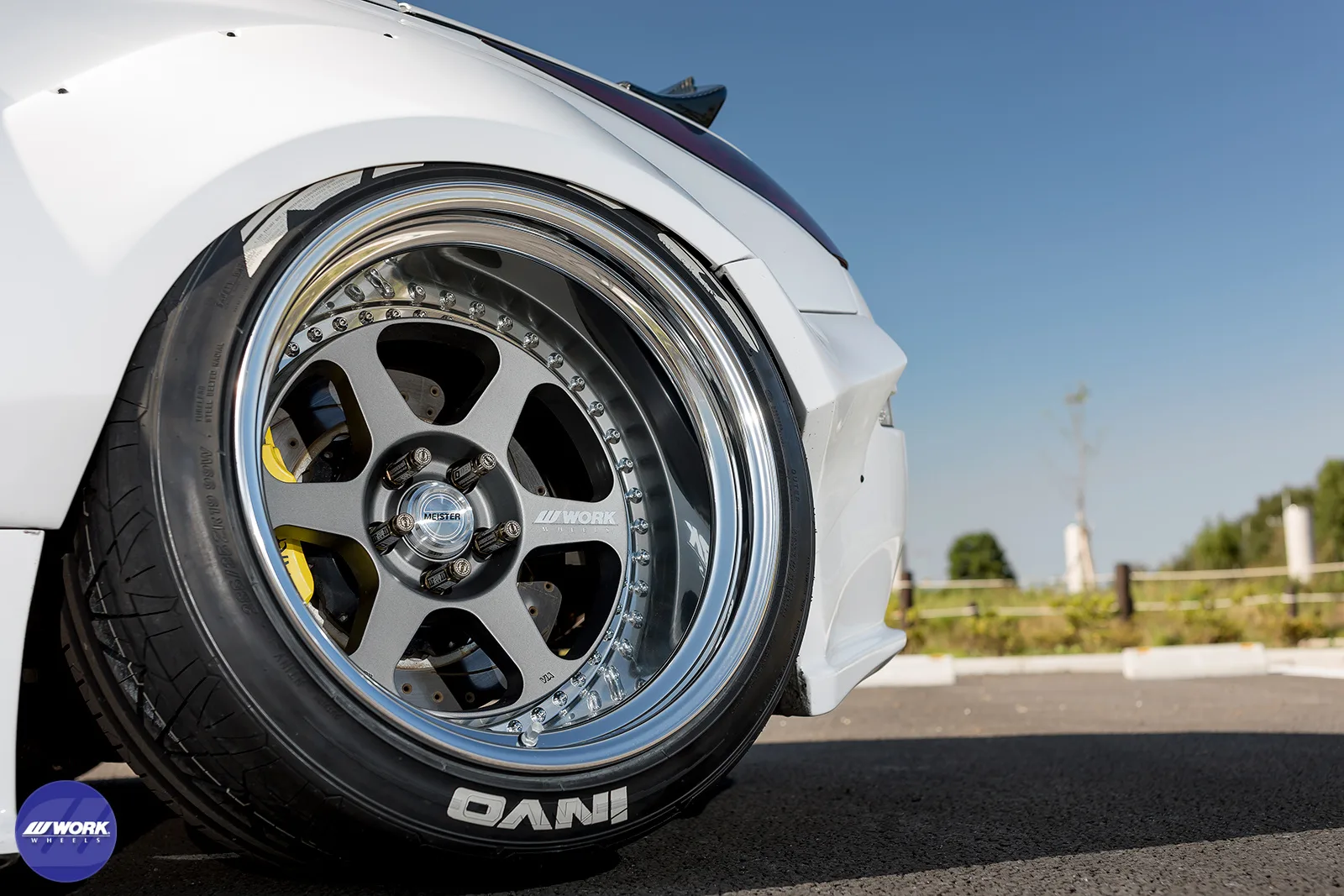 Легкосплавний диск 18" Work Wheels Meister L1-3P 18x10 BLANK Matted срібний (MSL) - фото My Tuning Lab