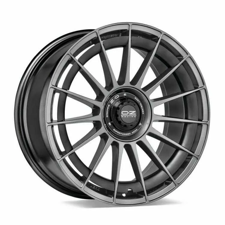 Легкосплавний диск 20" OZ Superturismo Aero 20x8 ET45 5x112 Star графіт - фото My Tuning Lab