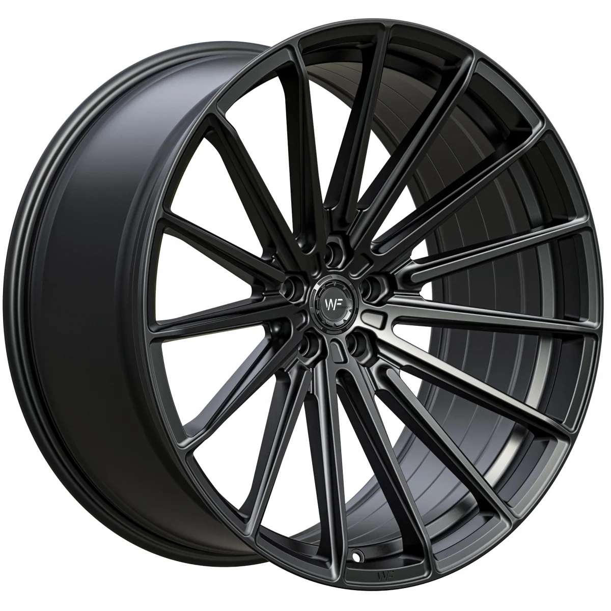 Легкосплавний диск 22" Wheelforce X.RSM-FF 22x11,5 ET30 5x112 глибокий чорний - фото My Tuning Lab