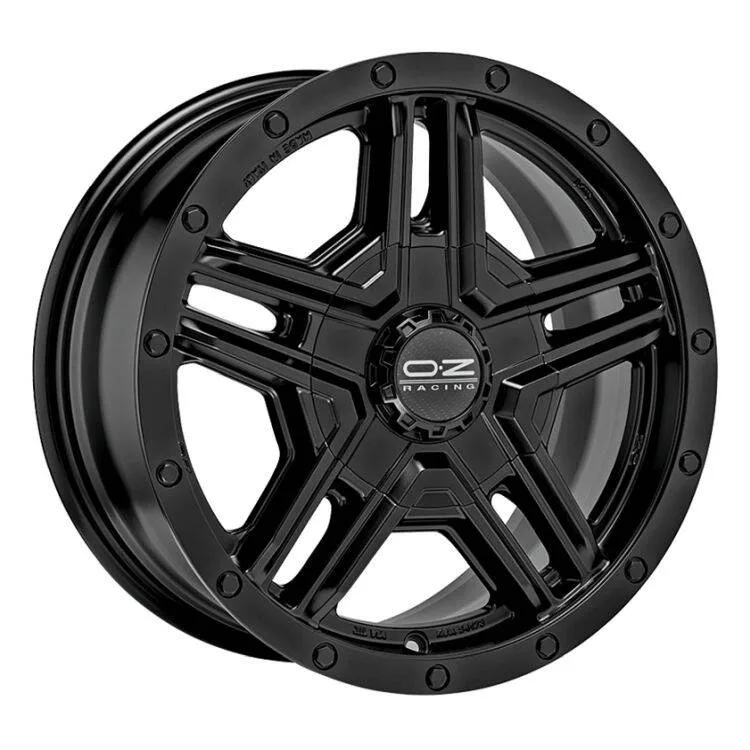 Легкосплавний диск 17" OZ Rally Adventure 17x8 ET37 5x127 матовий чорний - фото My Tuning Lab