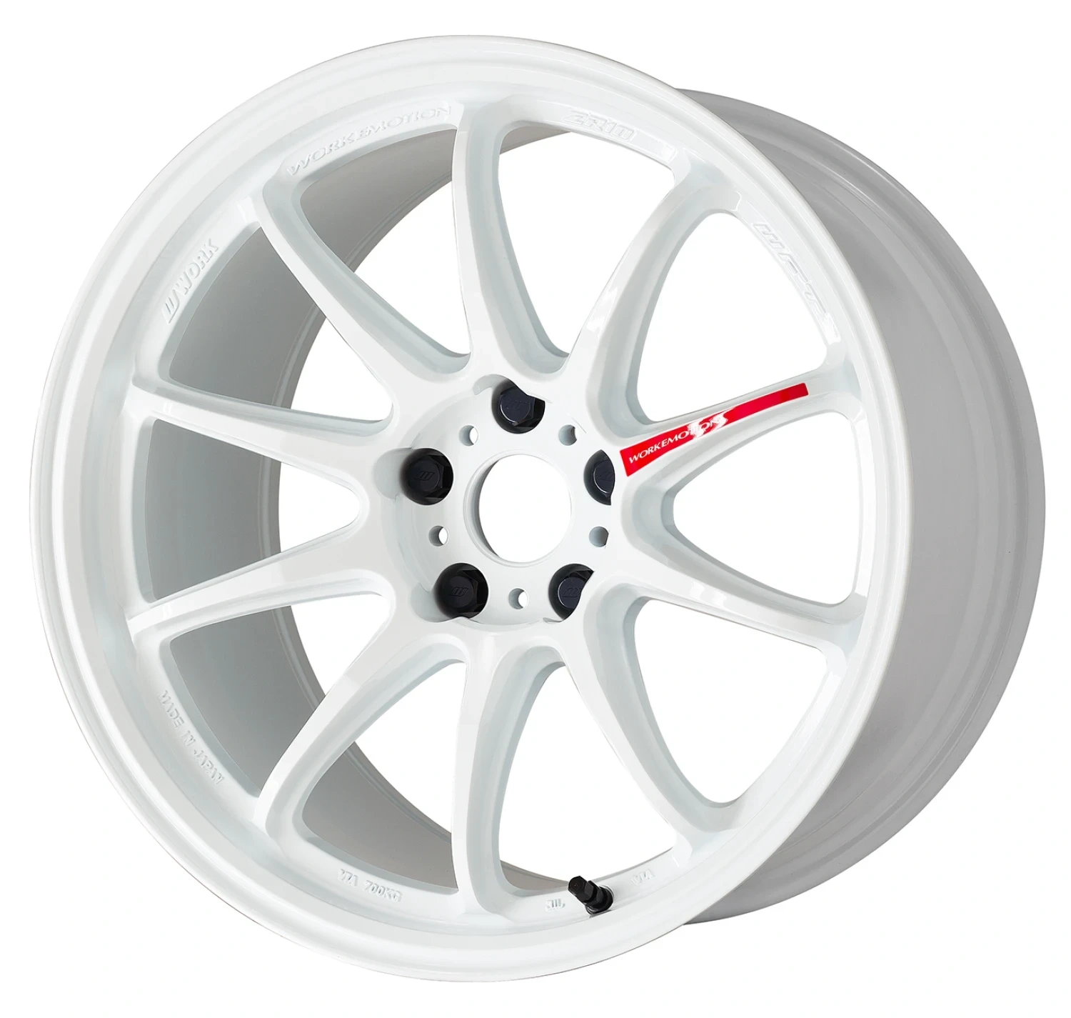 Легкосплавний диск 19" Work Wheels Work Emotion ZR10 19x10,5 BLANK Azure білий (AZW) - фото My Tuning Lab