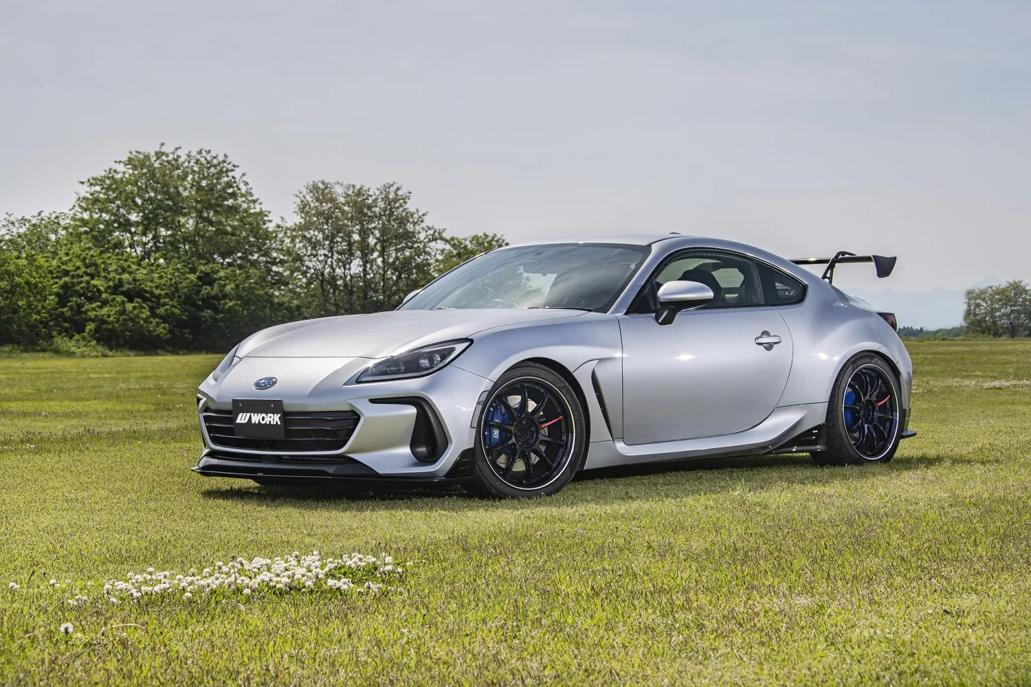 Легкосплавний диск 18" Work Wheels Work Emotion ZR10 18x7,5 BLANK Azure білий (AZW) - фото My Tuning Lab