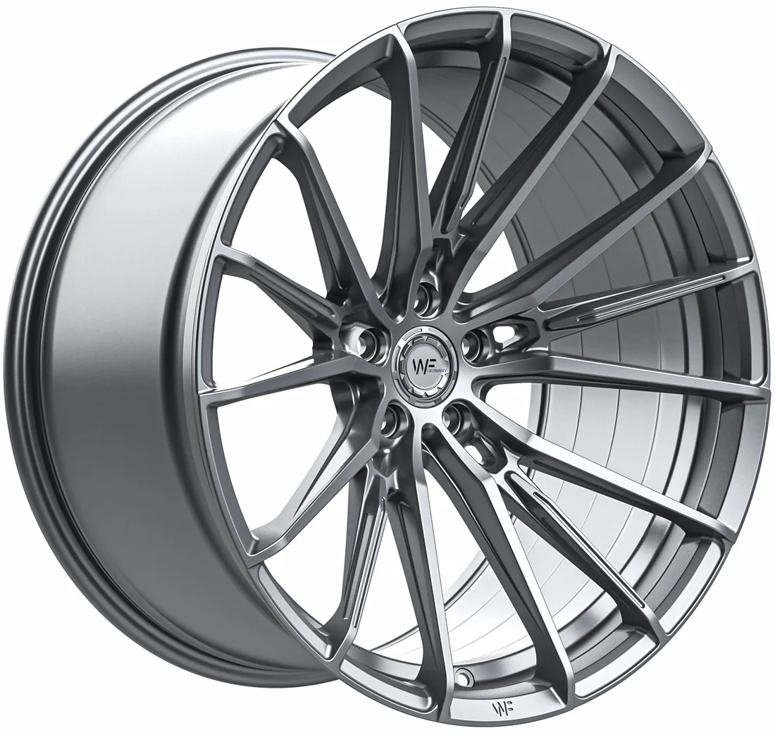 Легкосплавний диск 20" Wheelforce CF.4-FFR 20x11 ET32 5x120 Gloss Steel - фото My Tuning Lab