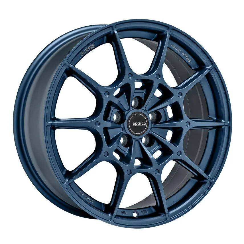 Легкосплавний диск 18" SPARCO Ff2 18x8 ET40 5x114,3 Matt Blue - фото My Tuning Lab