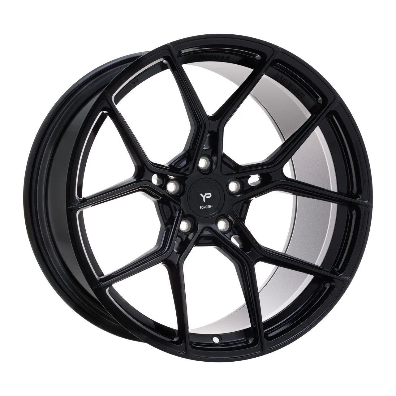 Легкосплавний диск 21" Yido Performance Forged+R RS1 21x11,5 ET17 5x112 глянцевий чорний - фото My Tuning Lab