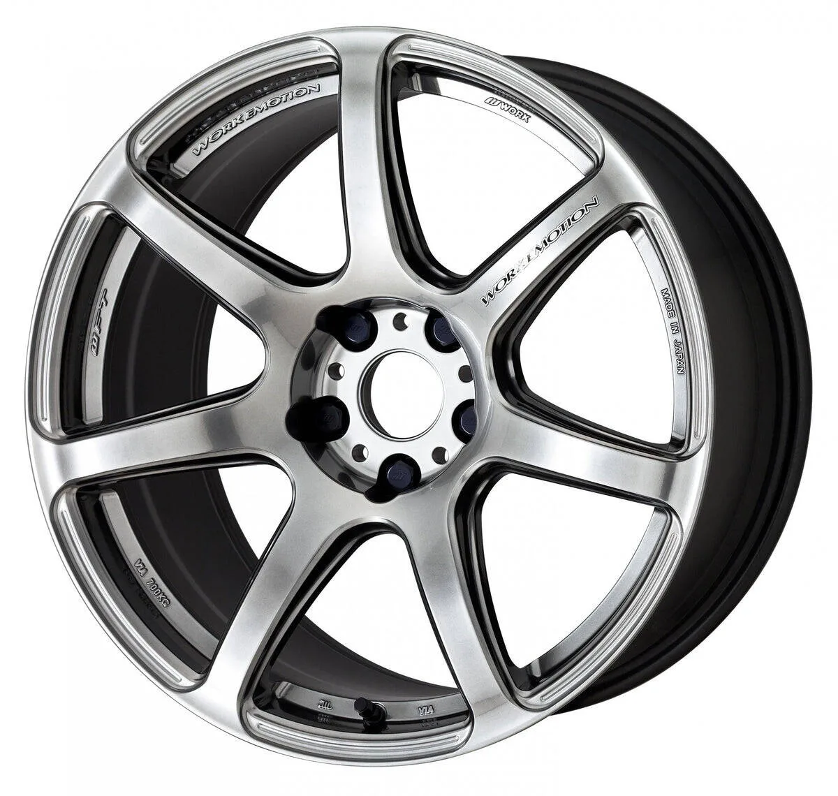 Легкосплавний диск 18" Work Wheels EMOTION T7R 18x10,5 ET22 5x114,3 срібний (GTS) - фото My Tuning Lab