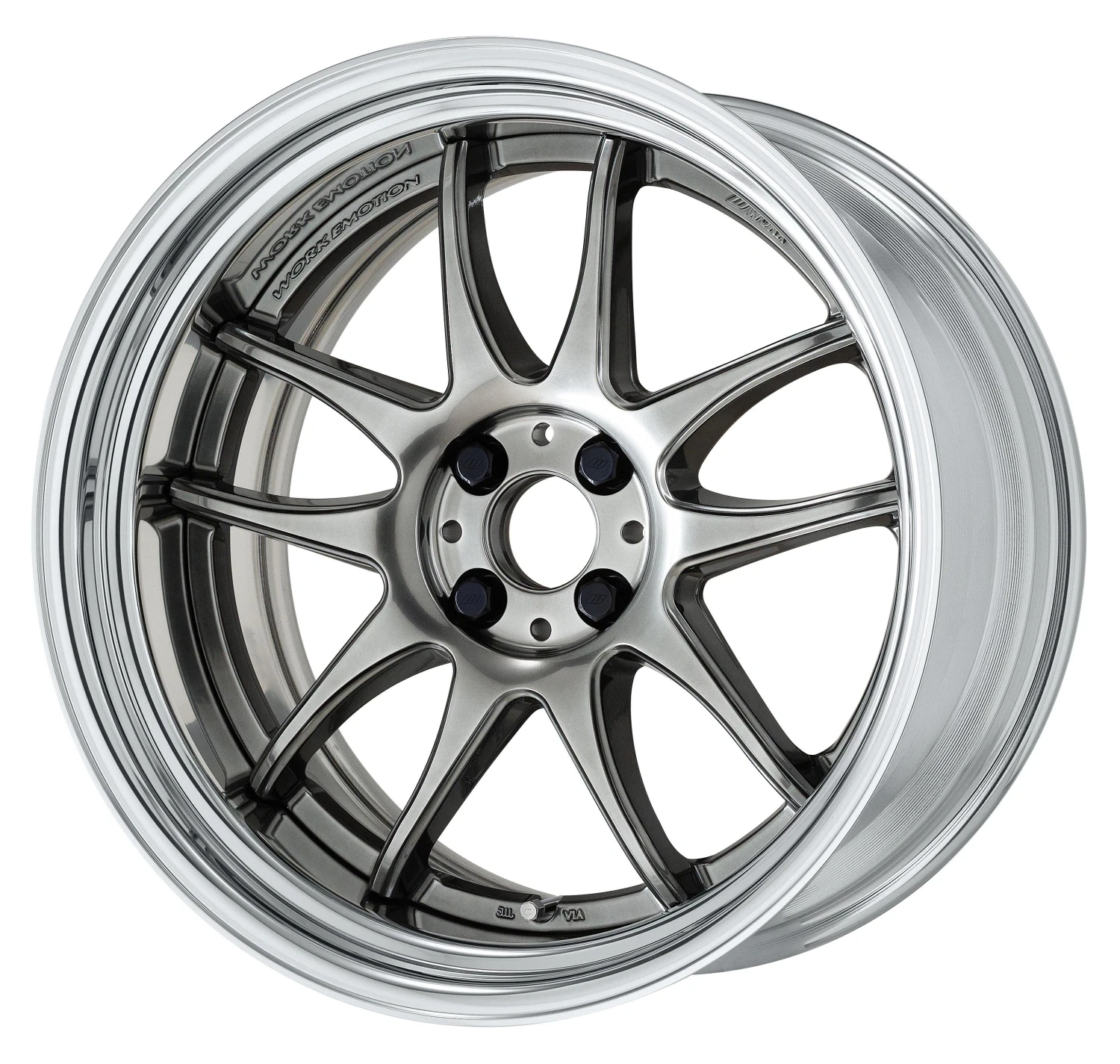 Легкосплавний диск 19" Work Wheels Work Emotion CR-2P Step Rim 19x12,5 BLANK срібний (GTS) - фото My Tuning Lab
