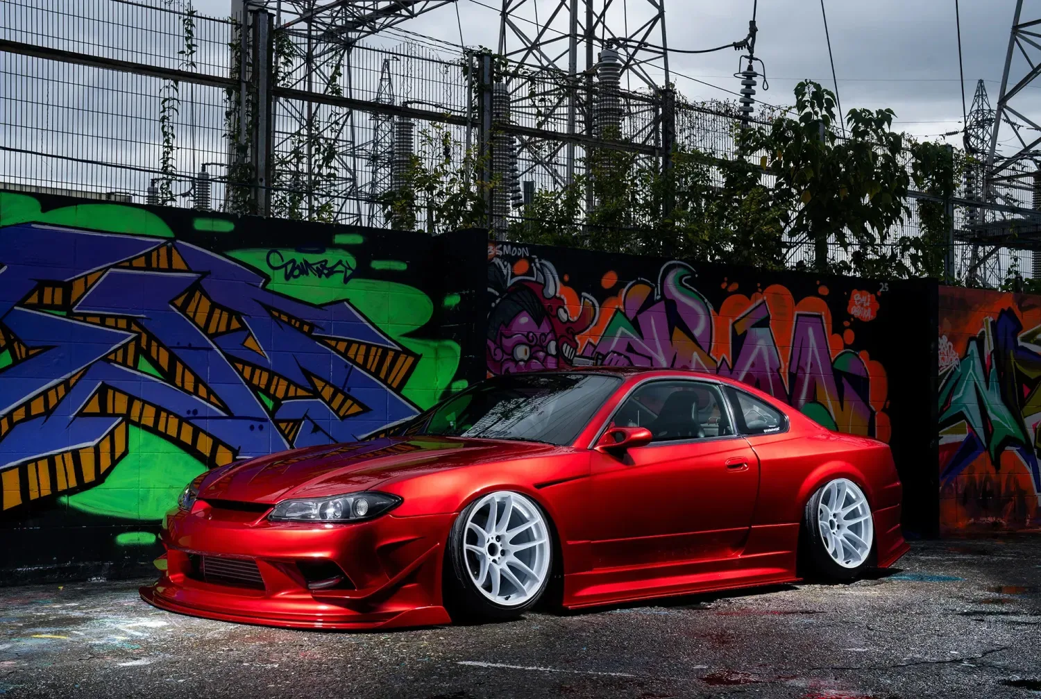 Легкосплавний диск 19" Work Wheels Emotion CR Shigoku 19x9,5 BLANK Glow графіт (GGM) - фото My Tuning Lab