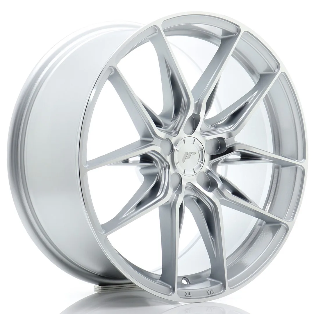 Легкосплавний диск 18" Japan Racing JR44 18x8 ET30 5x112 срібний з фрезеруванням - фото My Tuning Lab