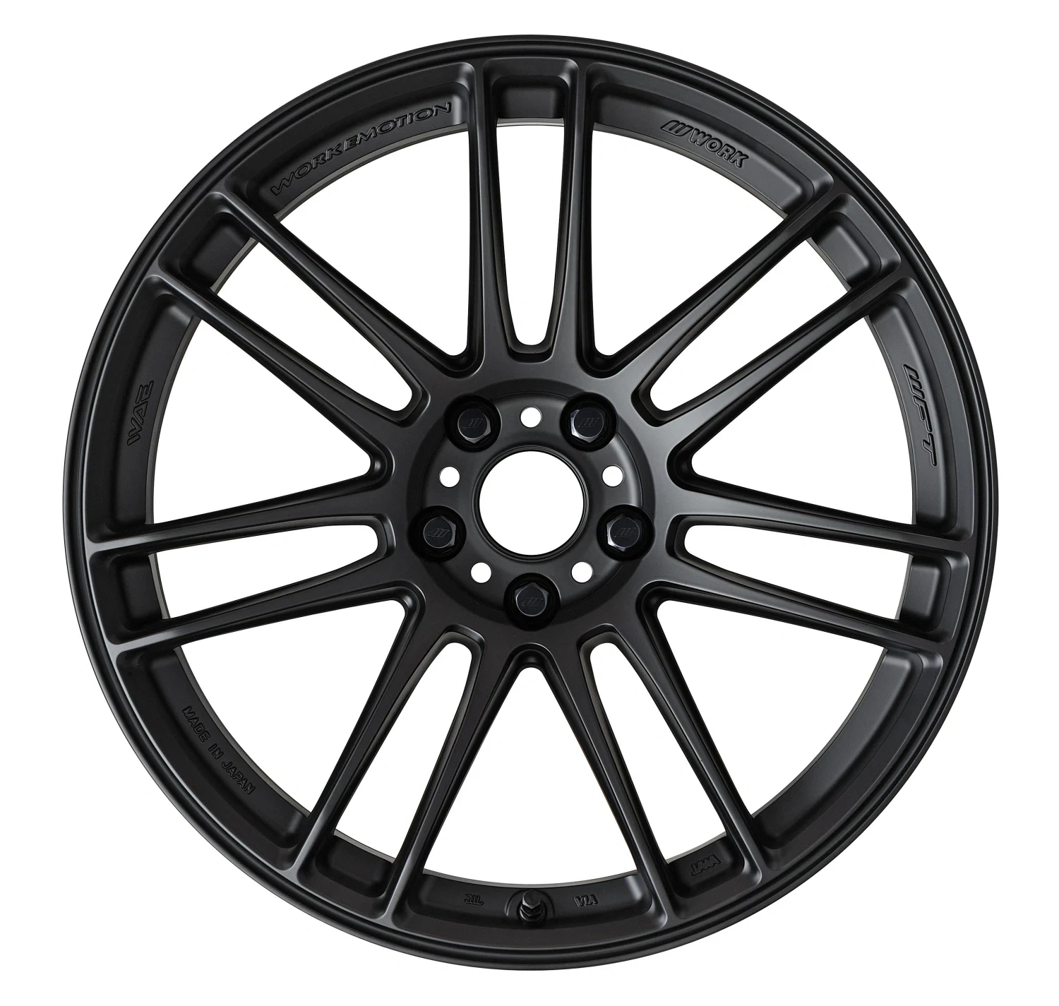 Легкосплавний диск 18" Work Wheels Work Emotion ZR7 18x9,5 BLANK матовий чорний (MBL) - фото My Tuning Lab