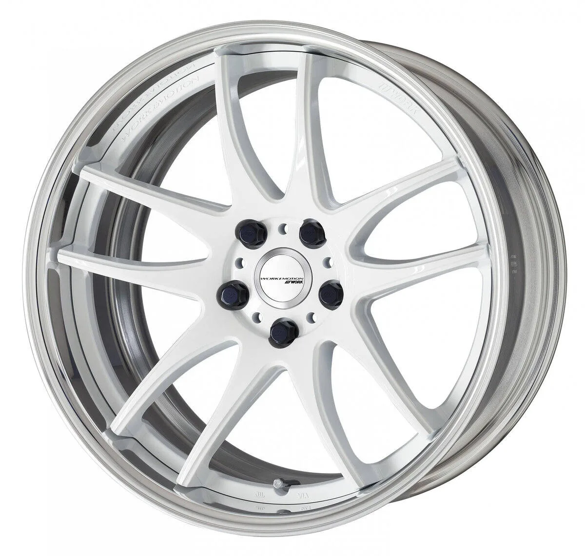 Легкосплавний диск 18" Work Wheels EMOTION CR 2P 18x12,5 ET-25 білий (WHT) - фото My Tuning Lab