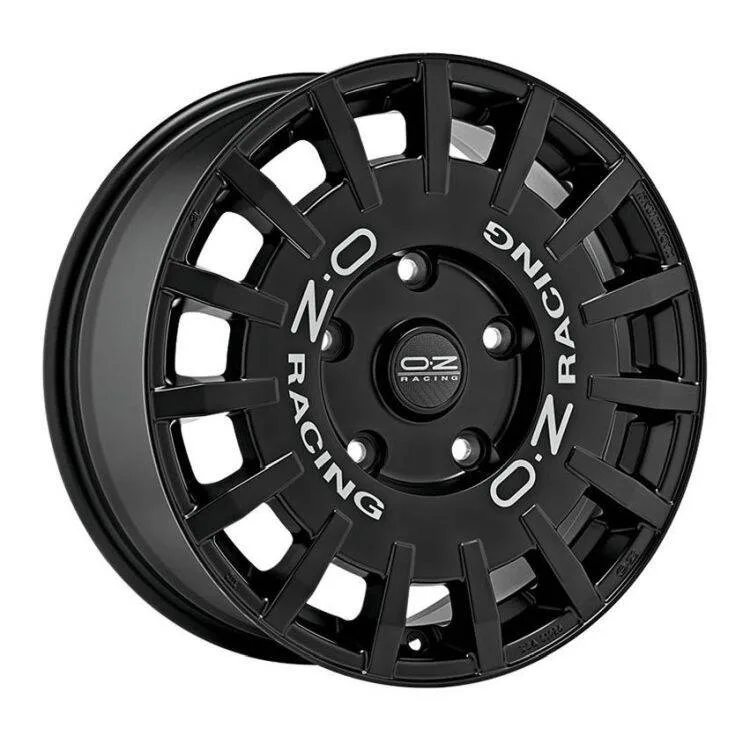 Легкосплавний диск 18" OZ Rally Racing Van 18x8 ET56 5x120 матовий чорний - фото My Tuning Lab