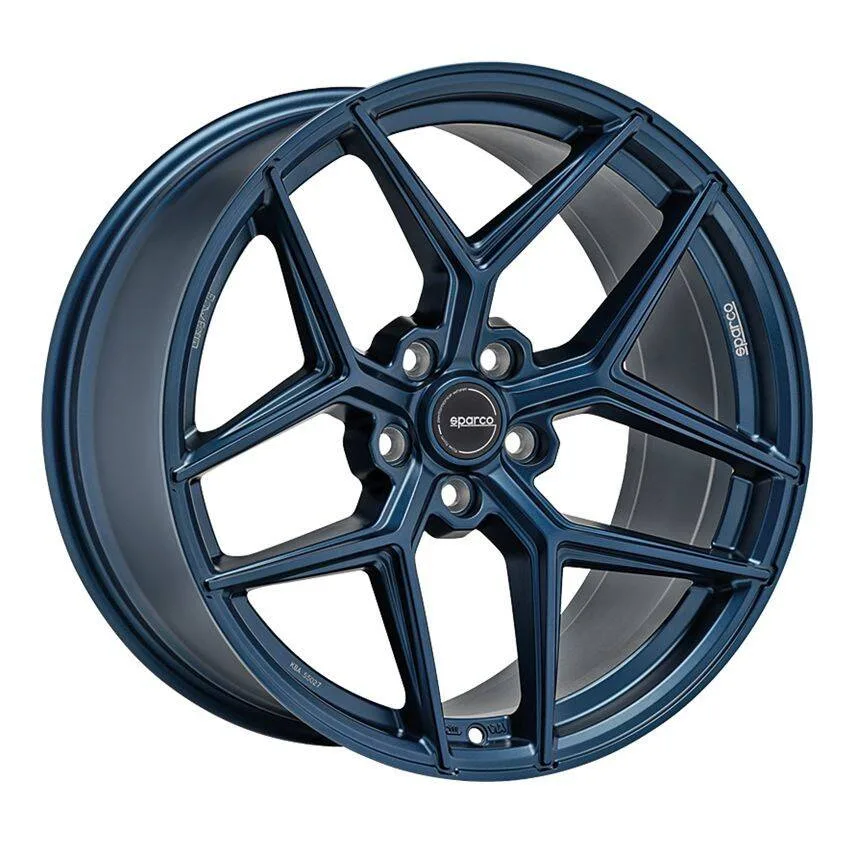 Легкосплавний диск 18" SPARCO Ff3 18x8 ET45 5x114,3 Matt Blue - фото My Tuning Lab