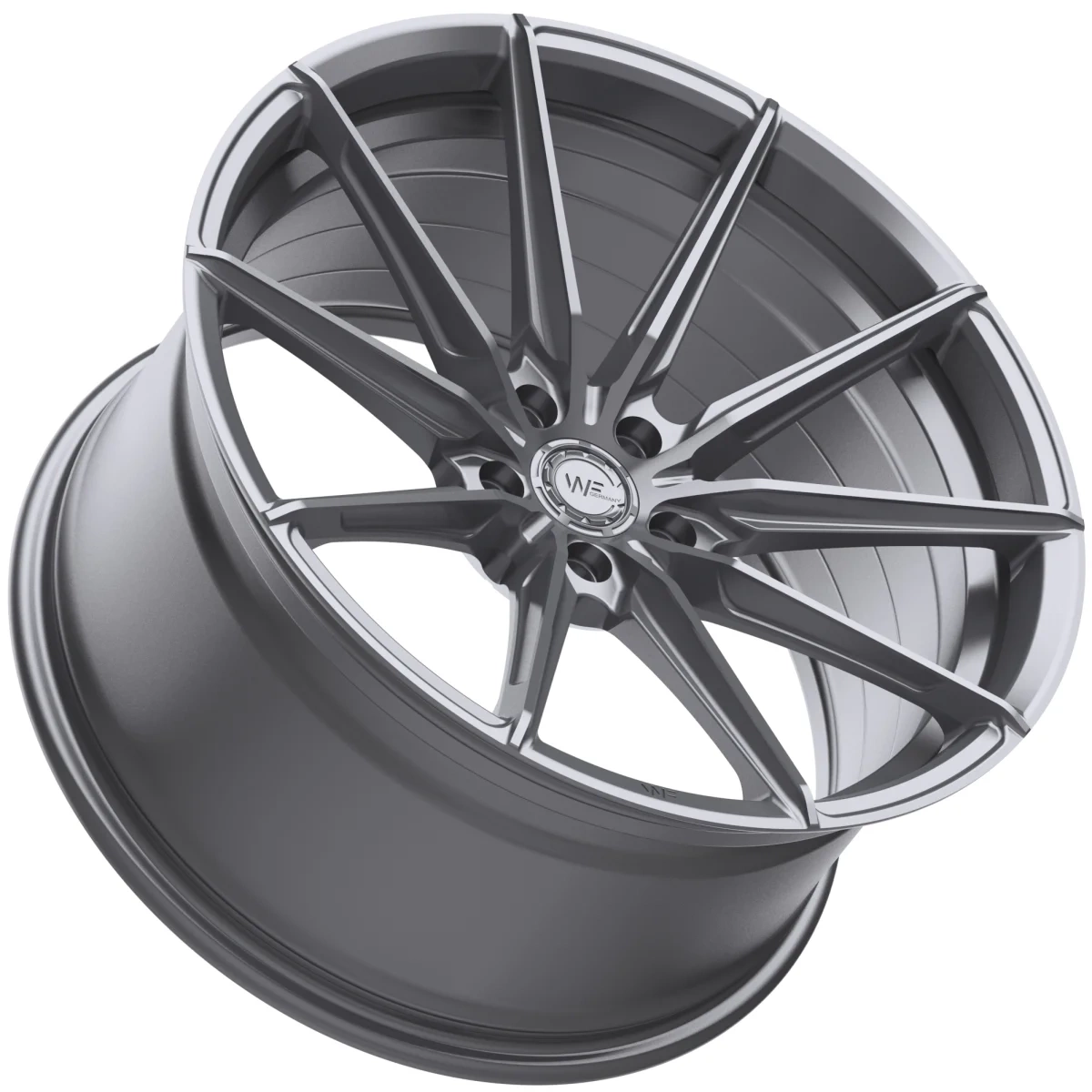 Легкосплавний диск 20" Wheelforce CF.3-FFR 20x10,5 ET15 5x112 Gloss Steel - фото My Tuning Lab