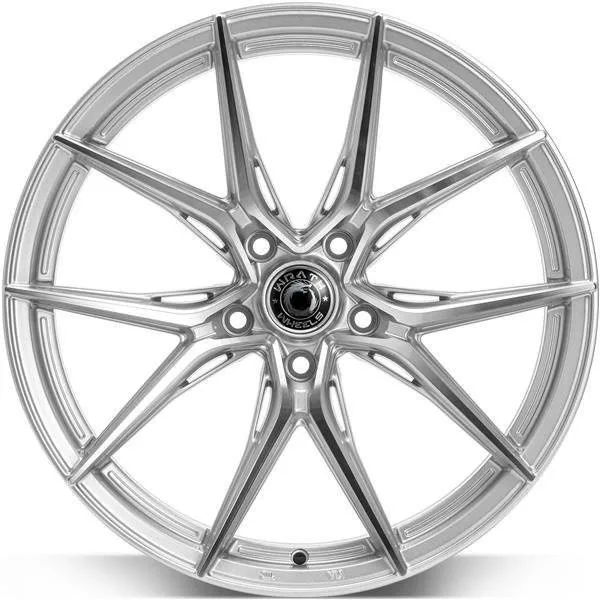 Легкосплавний диск 19" Wrath WFX 19x8,5 ET35 5x120 срібний - фото My Tuning Lab