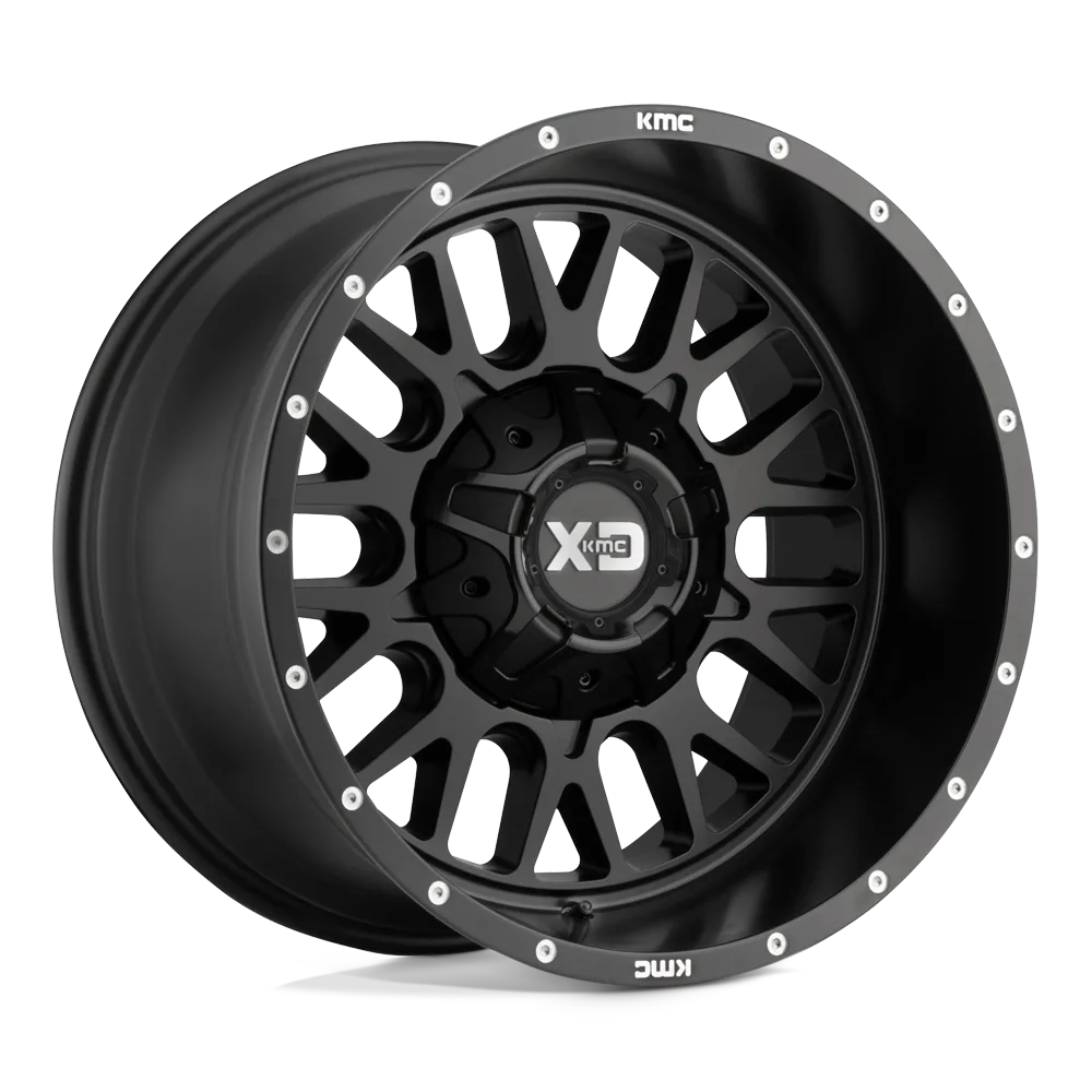 Легкосплавний диск 20" XD Snare 20x9 ET0 5x127/139,7 сатиновий чорний - фото My Tuning Lab