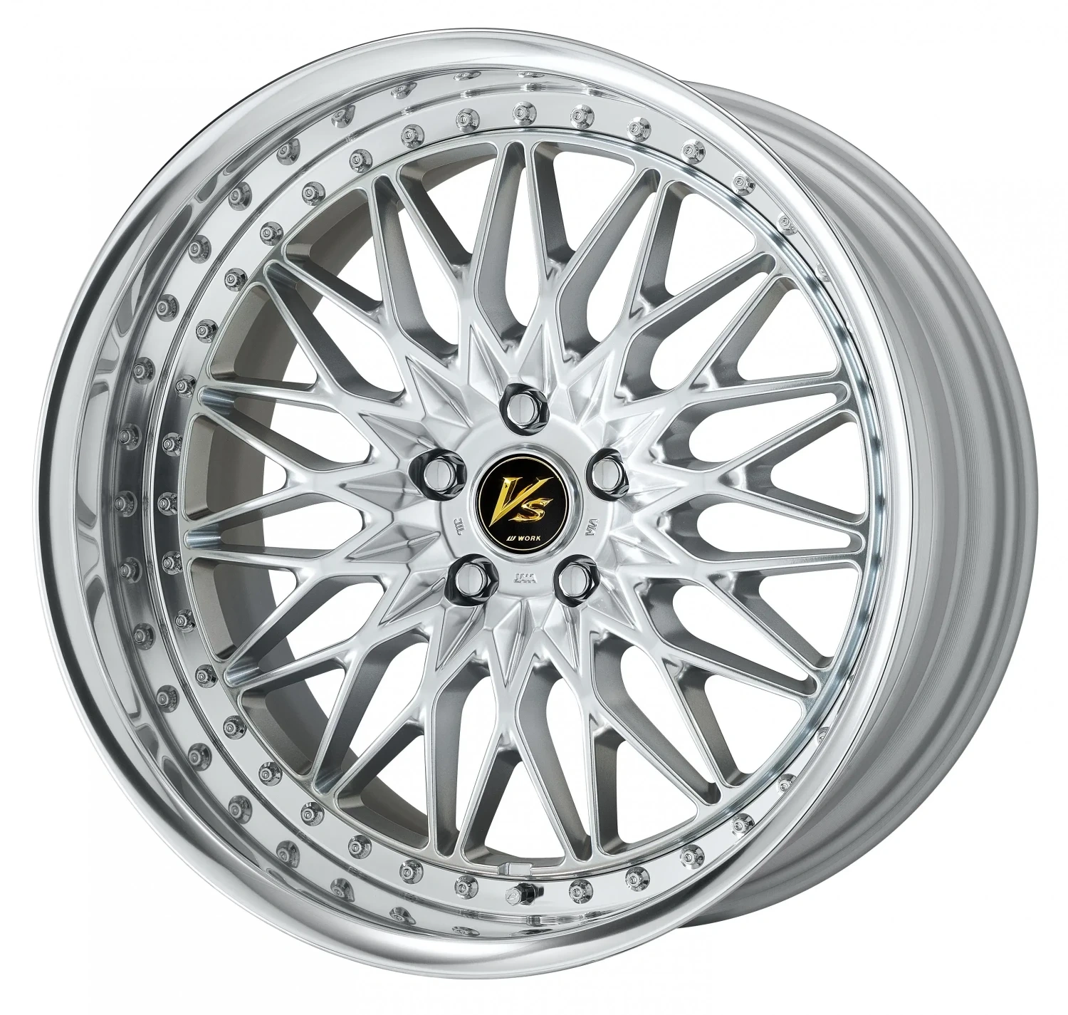 Легкосплавний диск 17" Work Wheels VS XV 17x12,5 BLANK Silky Rich срібний (SRS) - фото My Tuning Lab