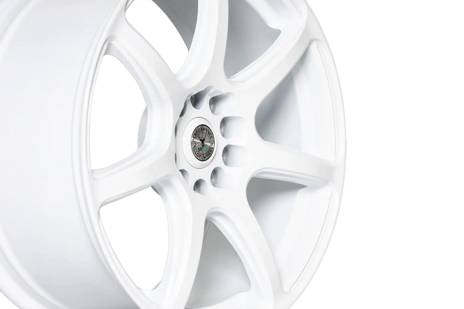 Легкосплавний диск 18" 59 North Wheels D-009 18x8,5 ET38 5x114,3/120 повний глянець білий - фото My Tuning Lab