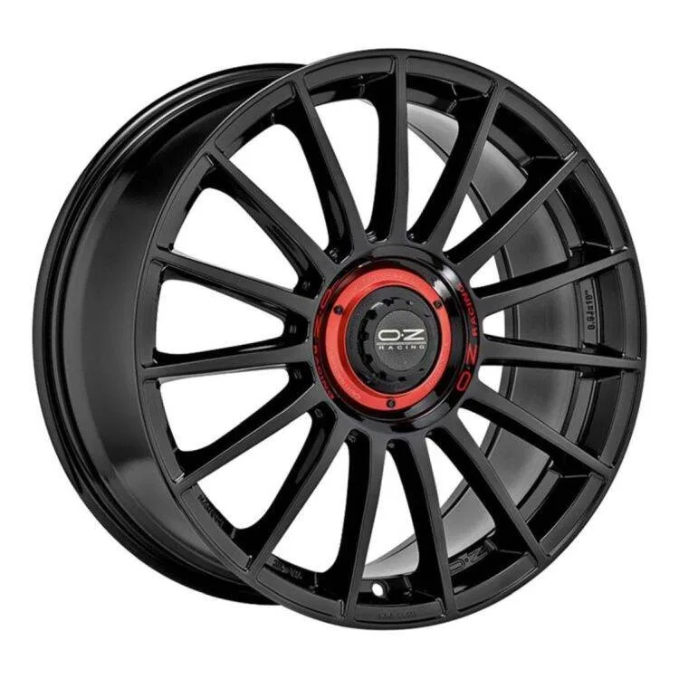 Легкосплавний диск 19" OZ Superturismo Evoluzione 19x8,5 ET30 5x112 глянцевий чорний - фото My Tuning Lab