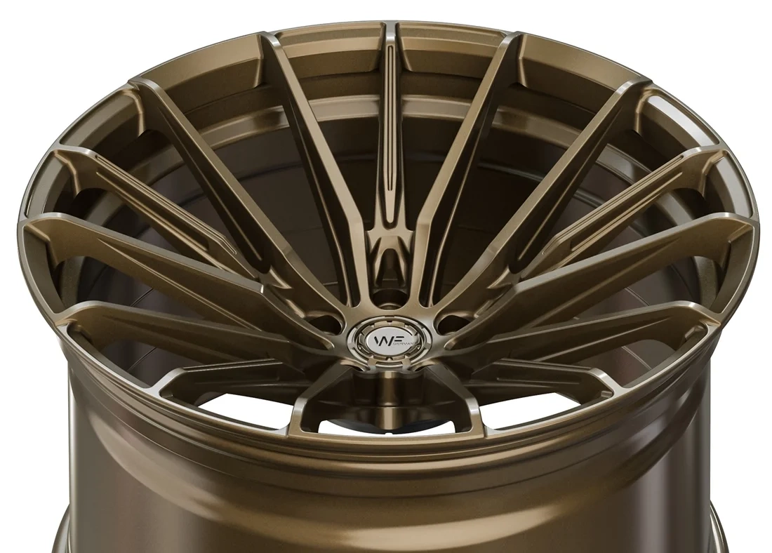 Легкосплавний диск 22" Wheelforce CF.4-FFR 22x11 ET10 5x120 сатинова бронза - фото My Tuning Lab