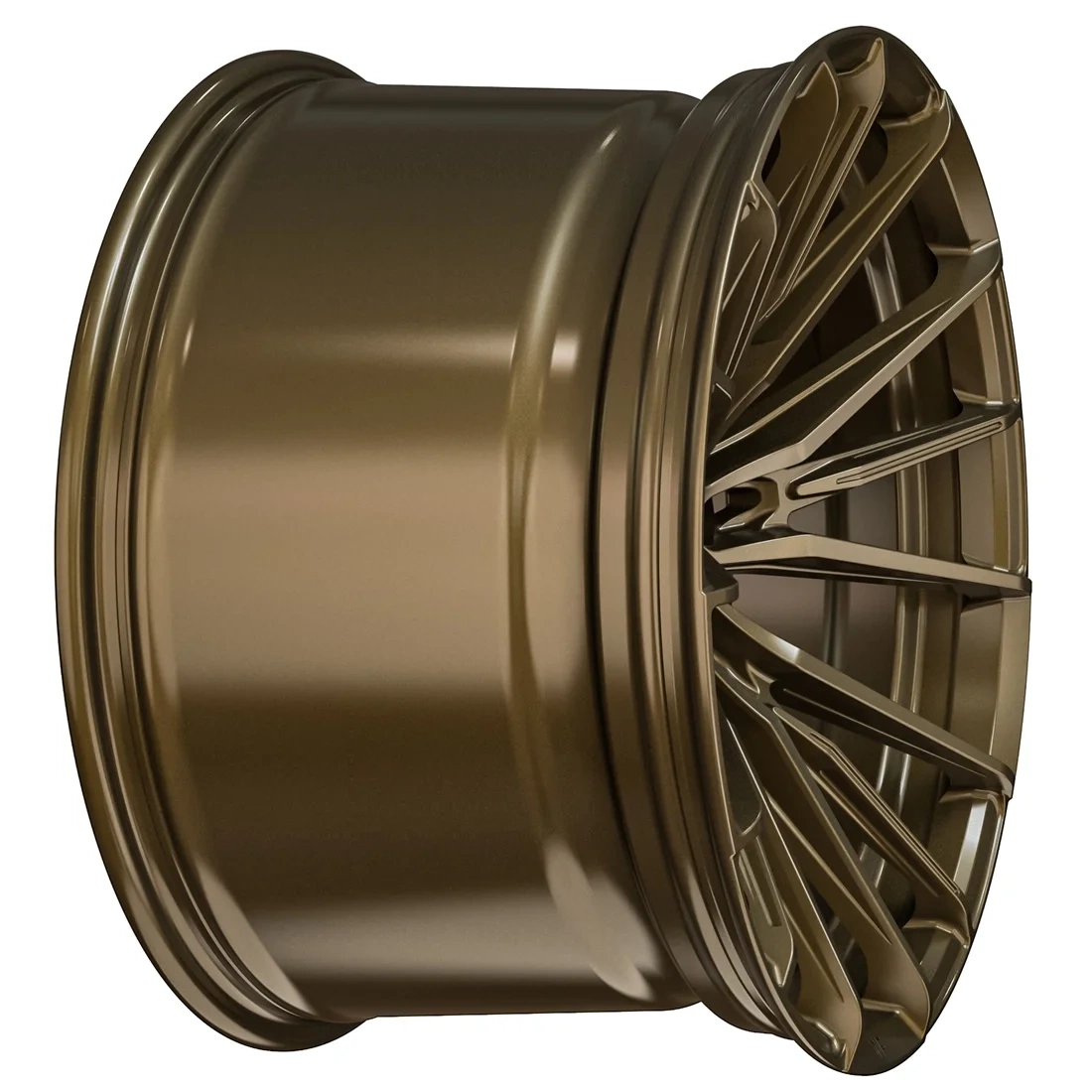 Легкосплавний диск 20" Wheelforce CF.4-FFR 20x11 ET32 5x120 сатинова бронза - фото My Tuning Lab