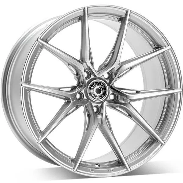 Легкосплавний диск 19" Wrath WFX 19x8,5 ET35 5x120 срібний - фото My Tuning Lab