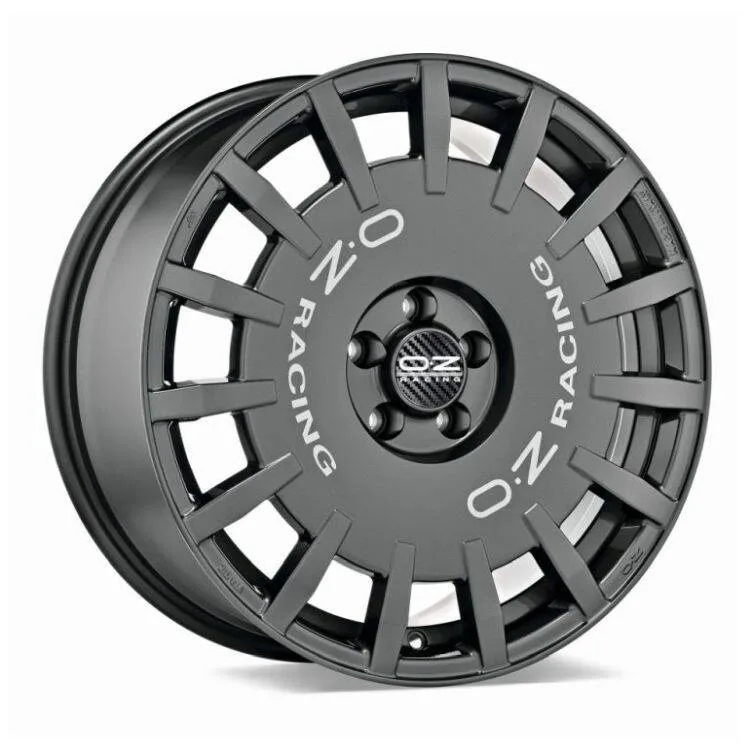 Легкосплавний диск 18" OZ Rally Racing 18x8 ET35 5x114,3 Dark графіт - фото My Tuning Lab